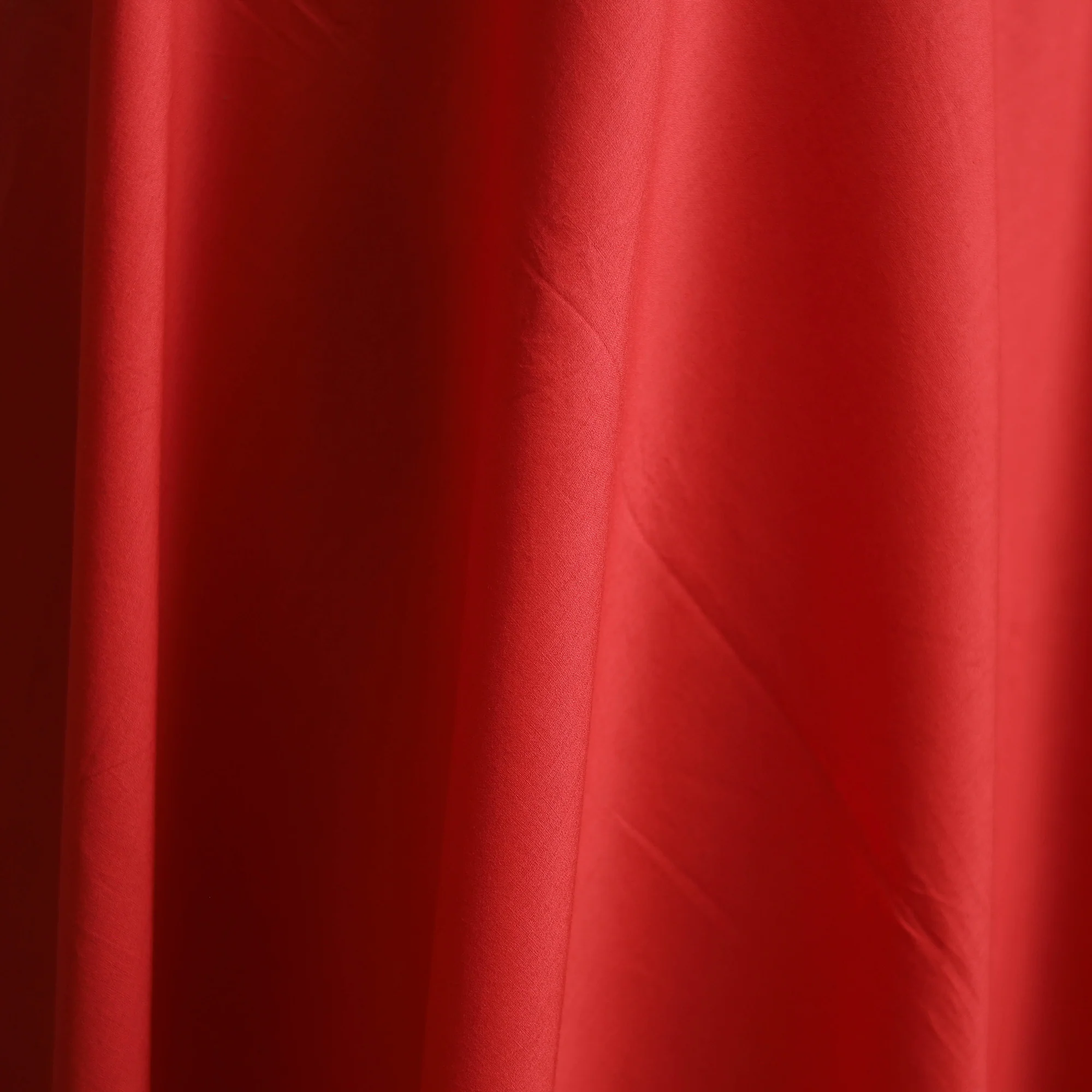 Pink - Prewashed Plain Dyed Cotton Fabric - Image 3