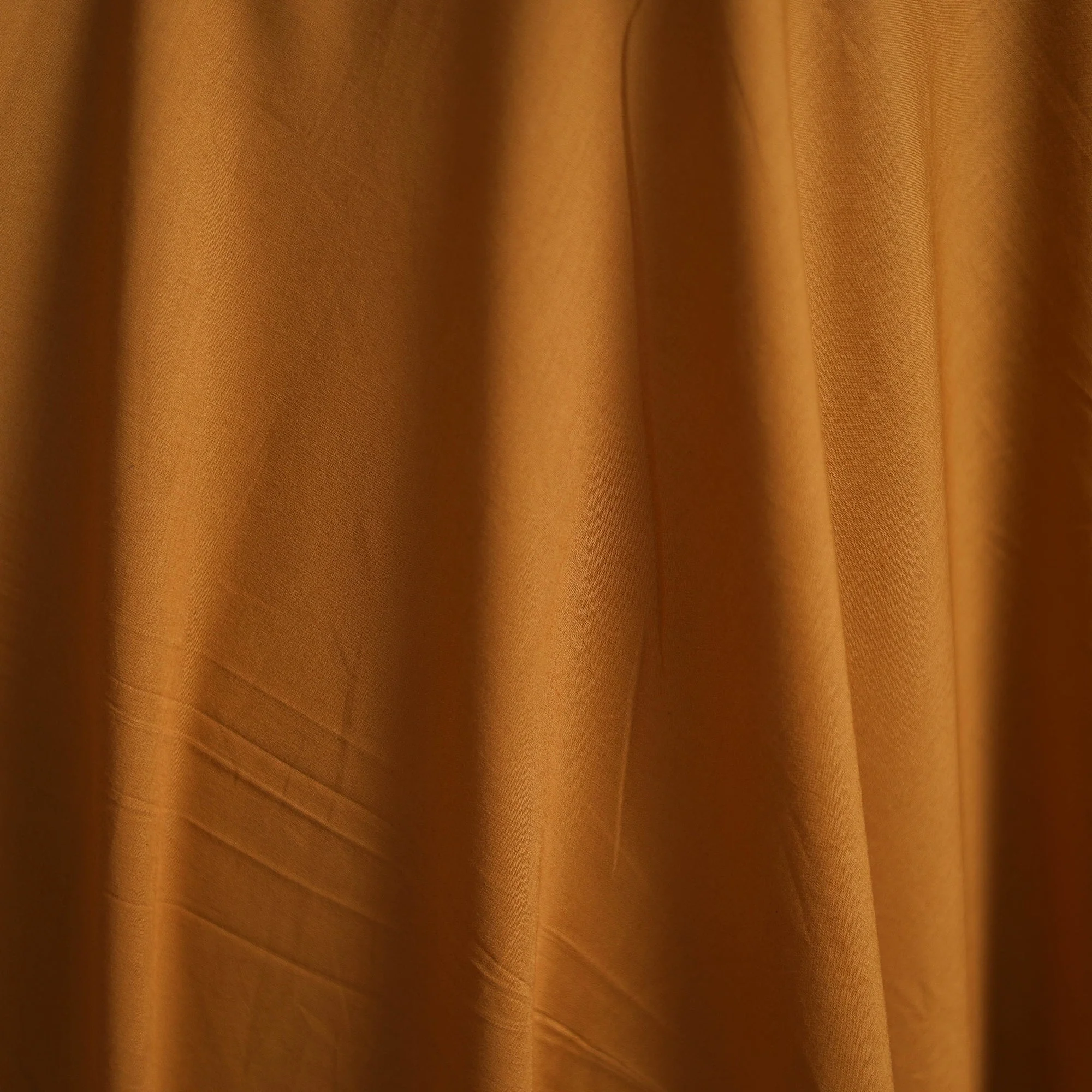 Yellow - Prewashed Dyed Cotton Plain Fabric 23 - Image 3
