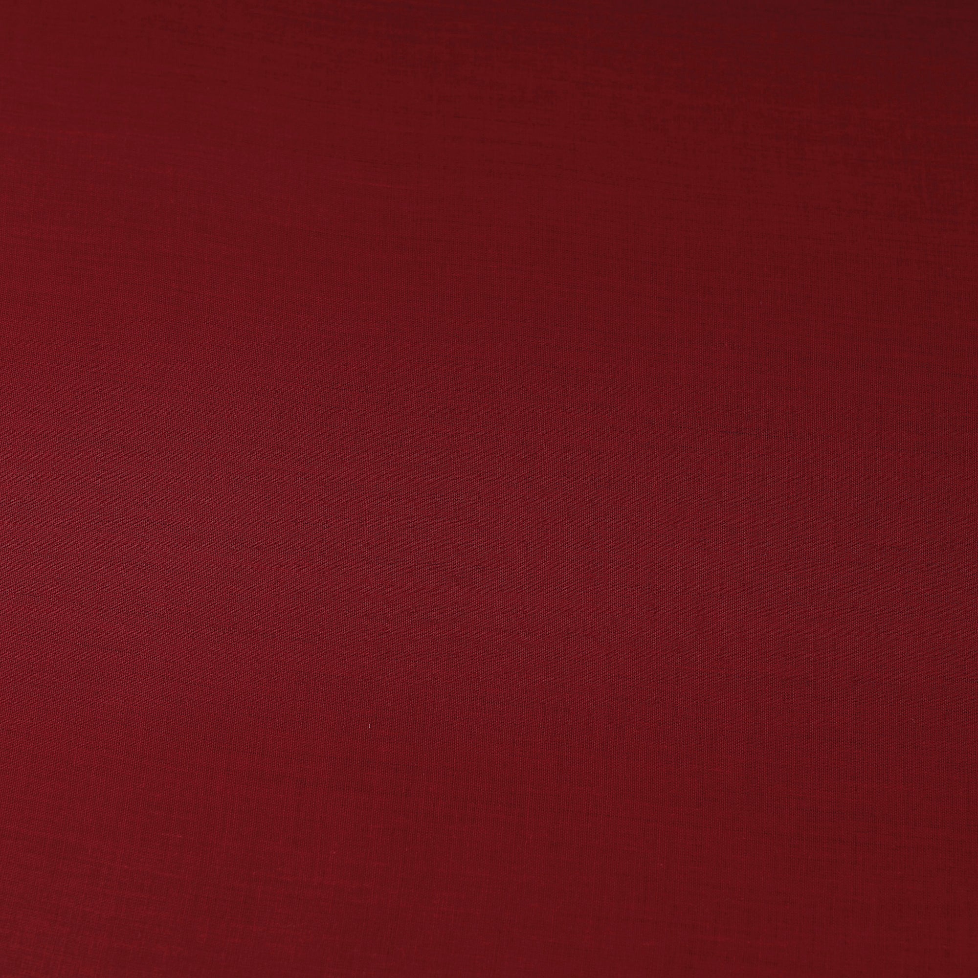 Red - Prewashed Plain Dyed Cotton Fabric 35 - Image 4
