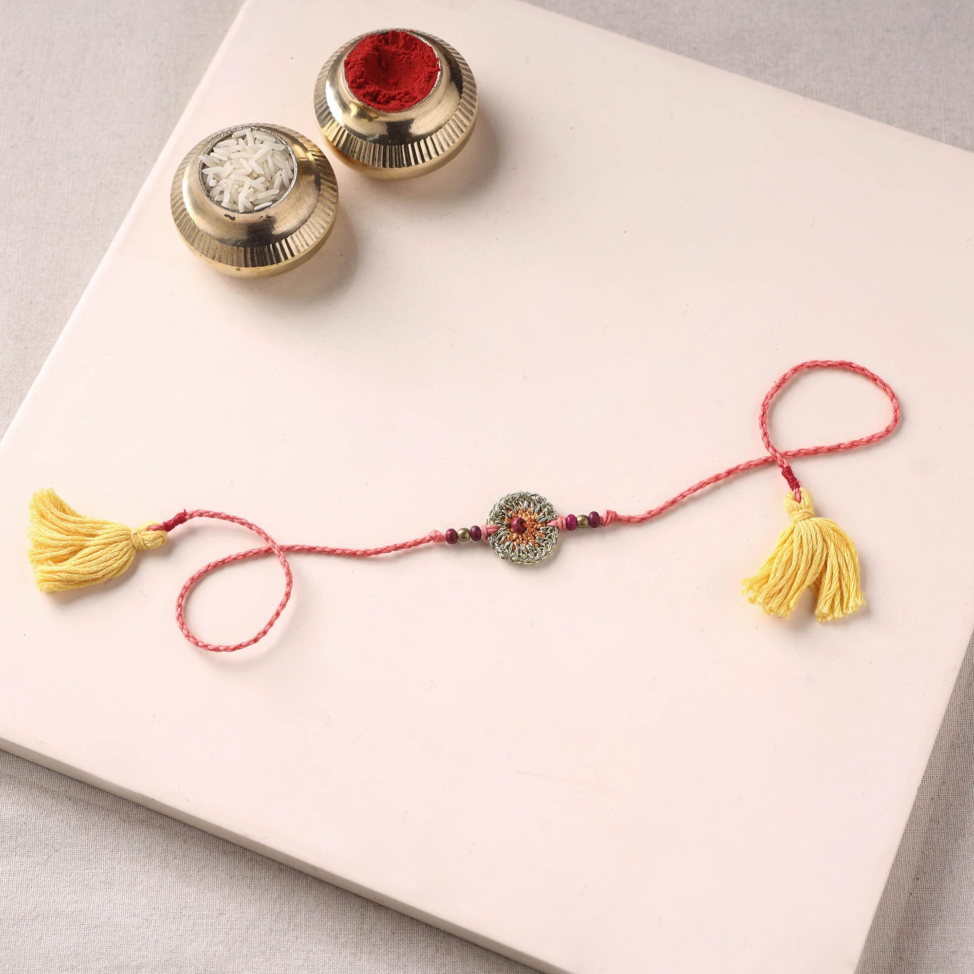 Handmade Crochet Rakhi by Samoolam 38