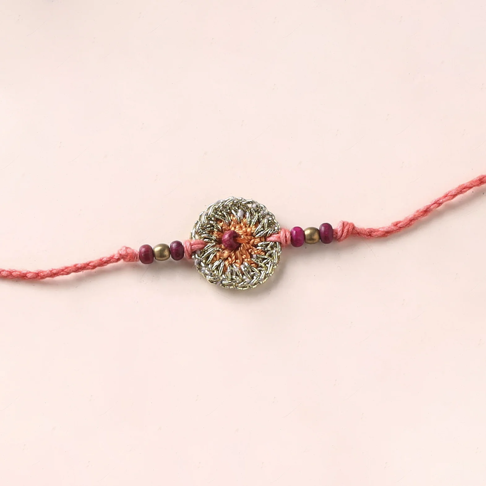 Handmade Crochet Rakhi by Samoolam 38 - Image 2