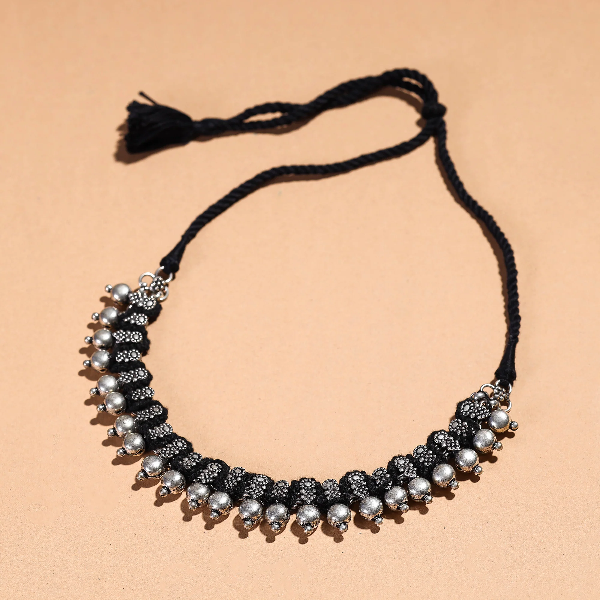 Patwa Thread & Bead Work Necklace - Image 2