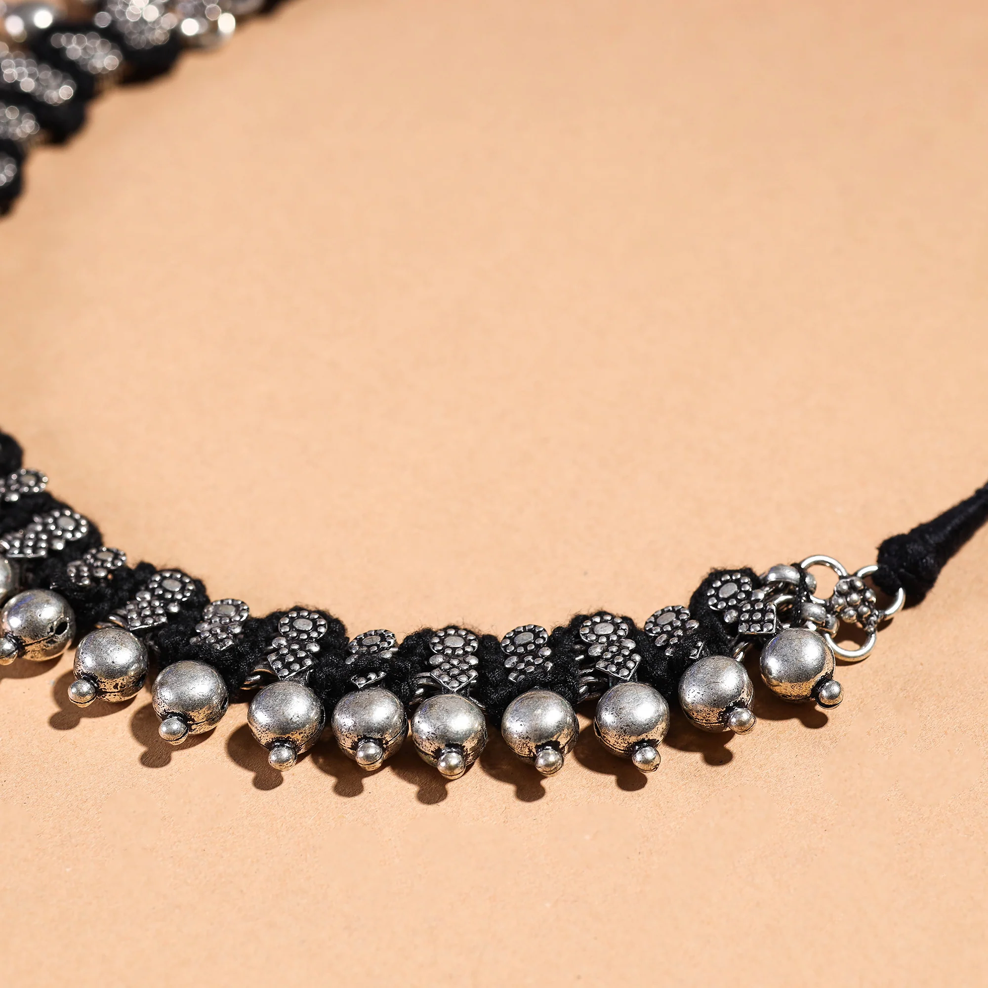 Patwa Thread & Bead Work Necklace - Image 3