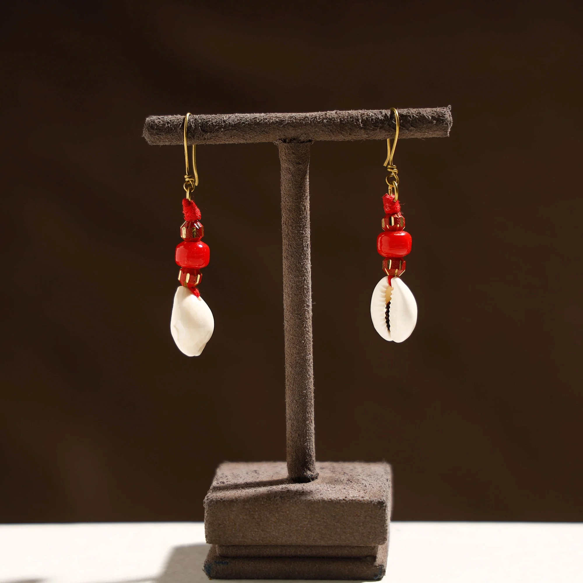 Multicolor - Tribal Odisha Dokra Threadwork Earrings