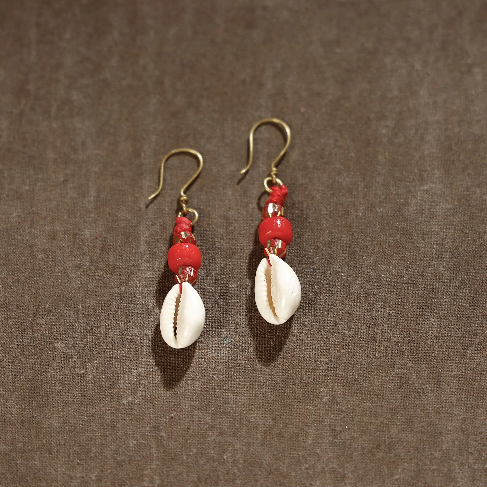 Multicolor - Tribal Odisha Dokra Threadwork Earrings - Image 2