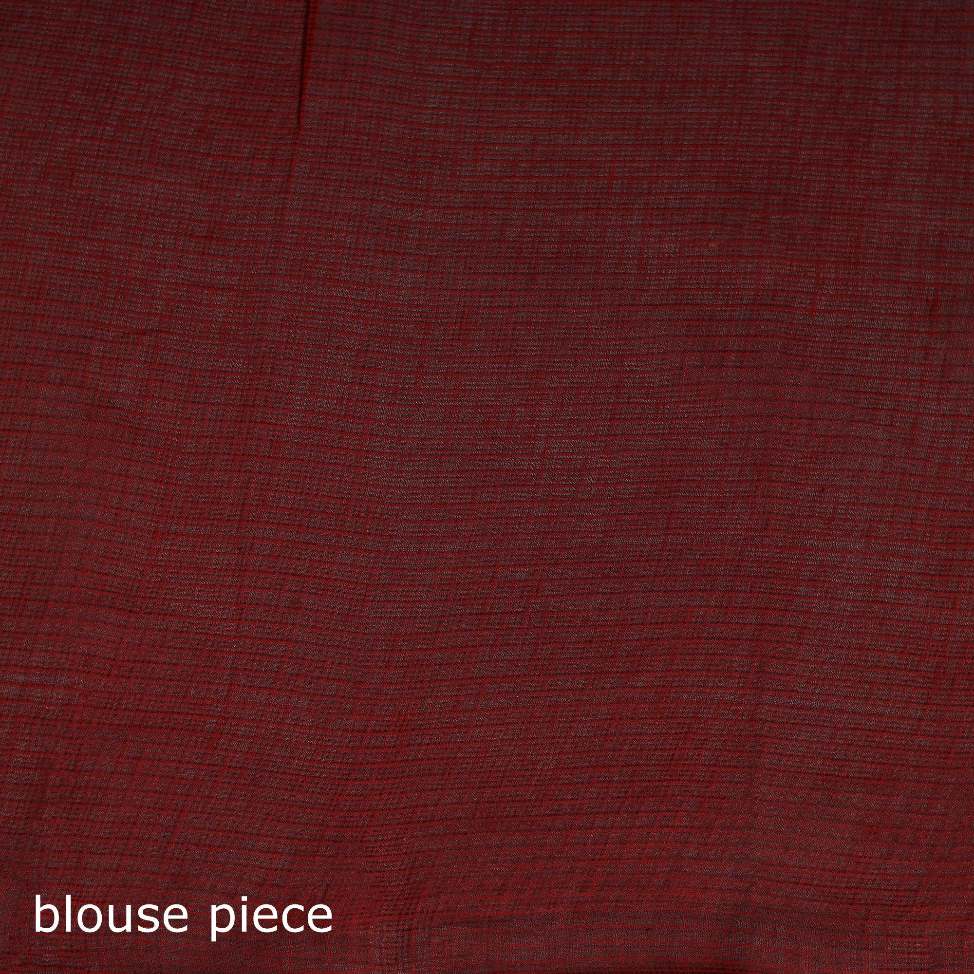 Red - Bandhani Tie-Dye Kota Doria Cotton Saree 03 - Image 5