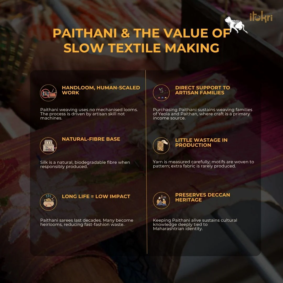 Grey - Bangalore Silk Paithani 3pc Unstitched Dress Material Suit Set 31 - Image 7