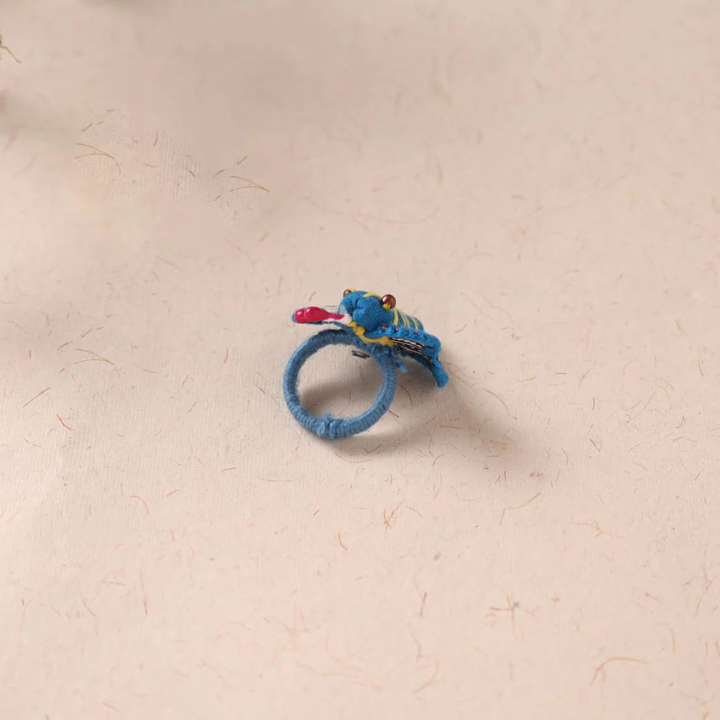 Butterfly - Handmade Fab Artwork Ring 12 - Image 3