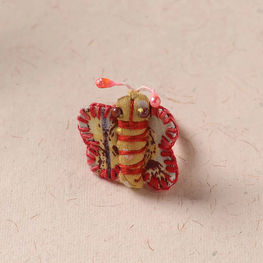 Butterfly - Handmade Fab Artwork Ring 13 - Image 2