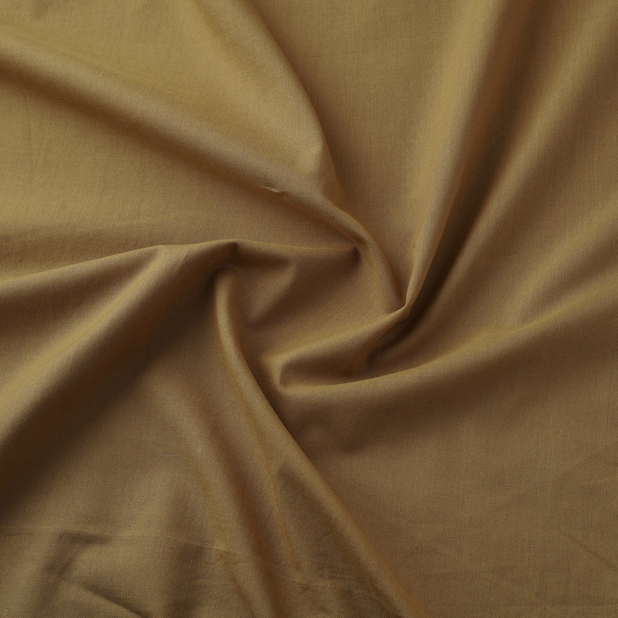 Brown - Cotton Plain Fabric 08 - Image 3