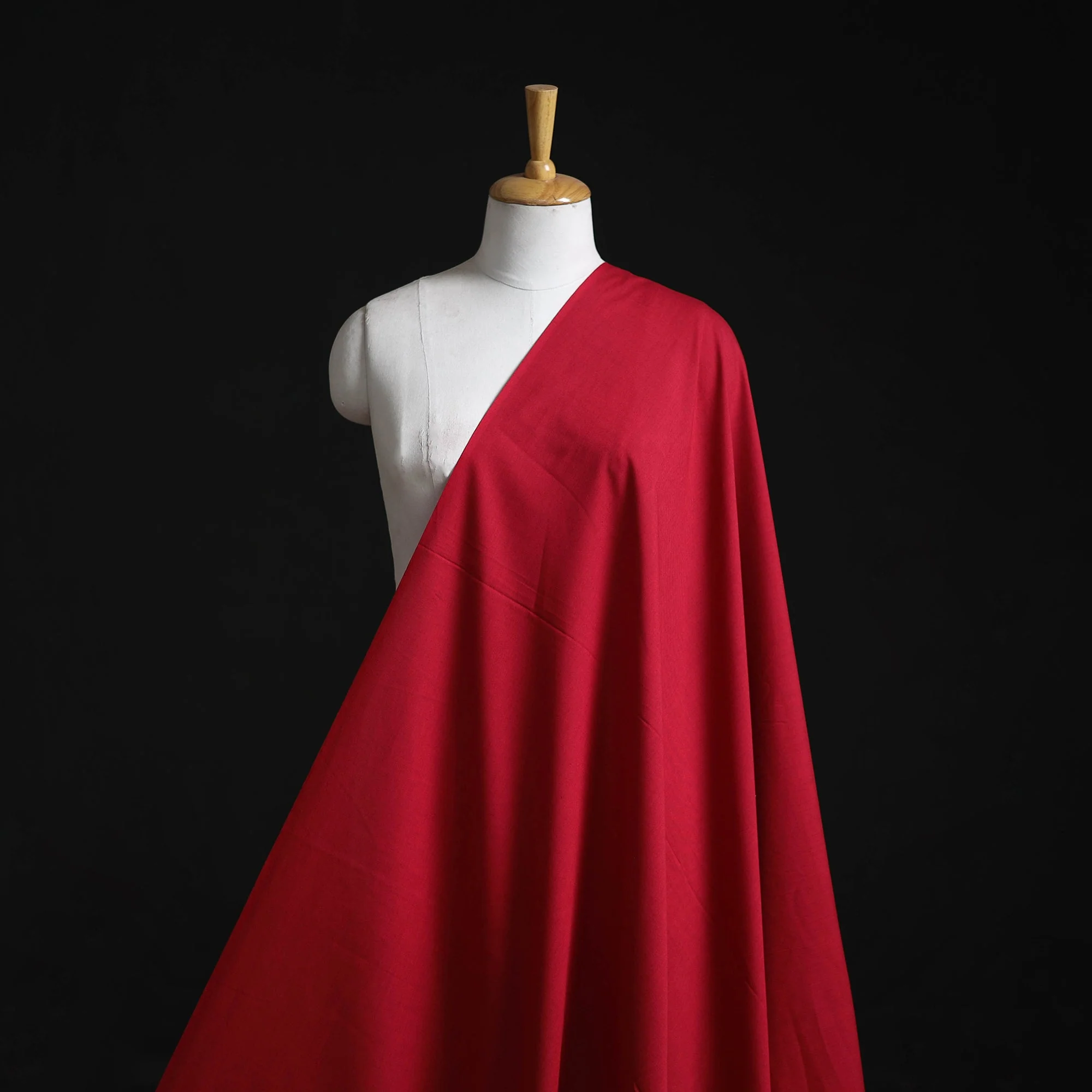 Red - Cotton Plain Fabric 10