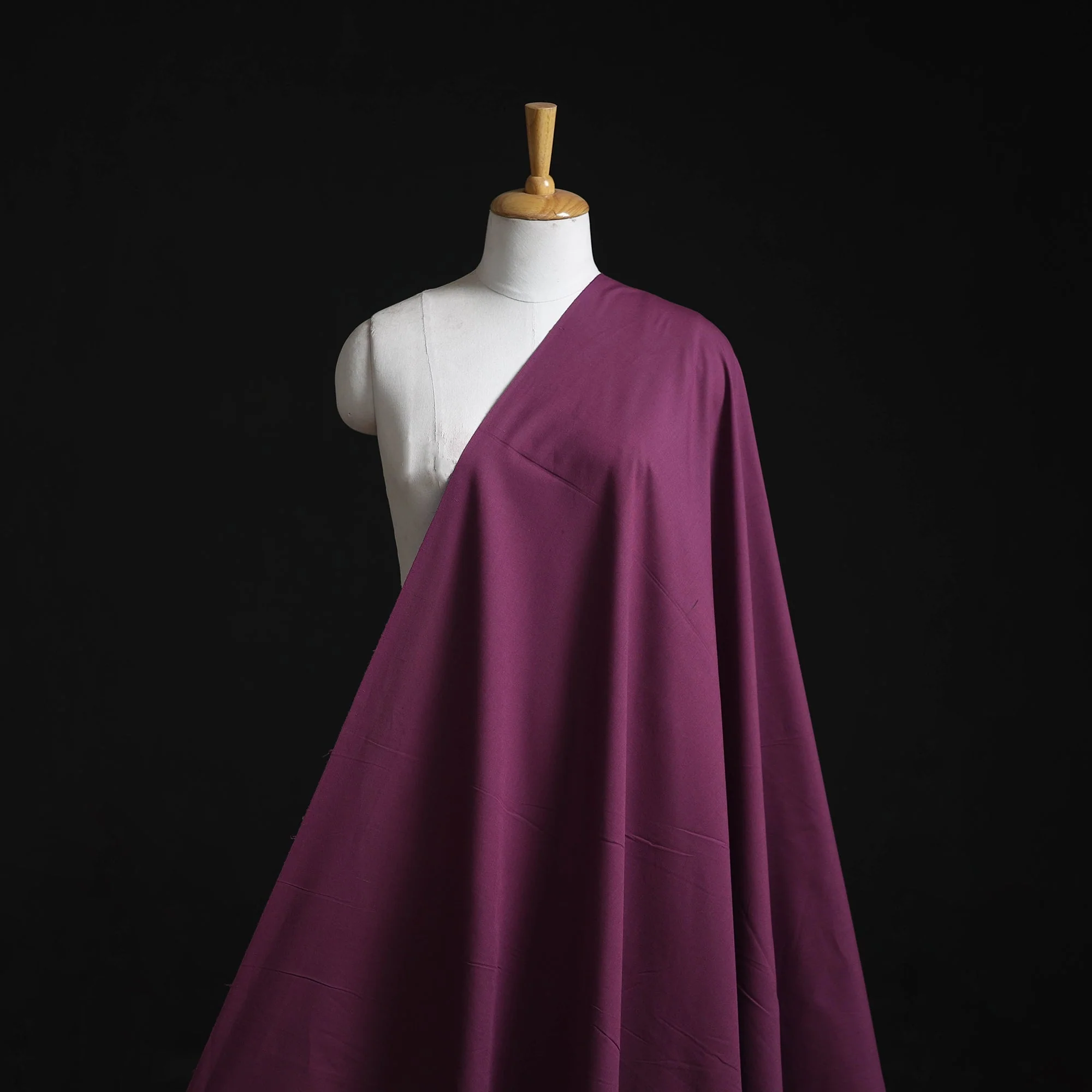 Purple - Cotton Plain Fabric 11