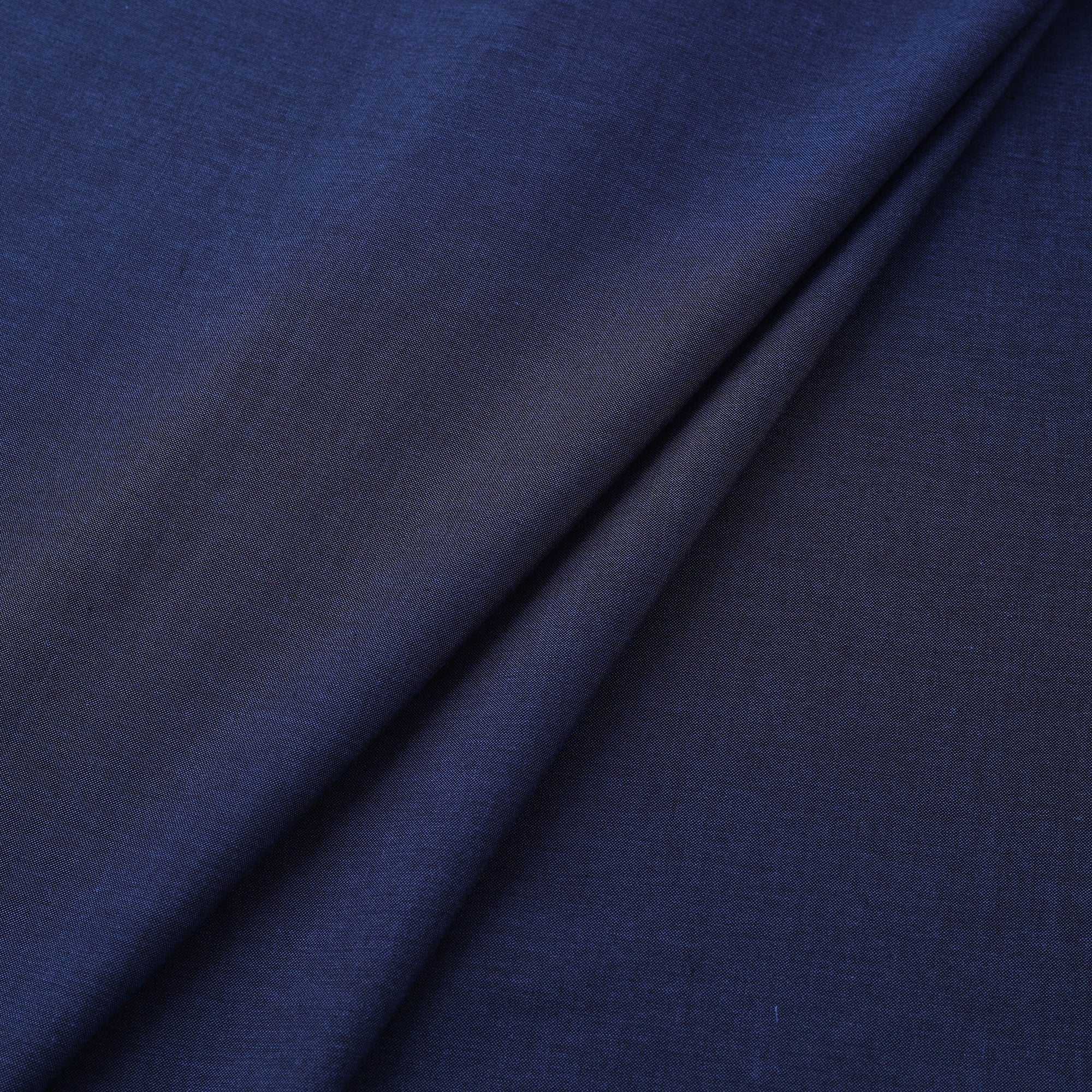 Blue - Cotton Plain Fabric 13 - Image 2