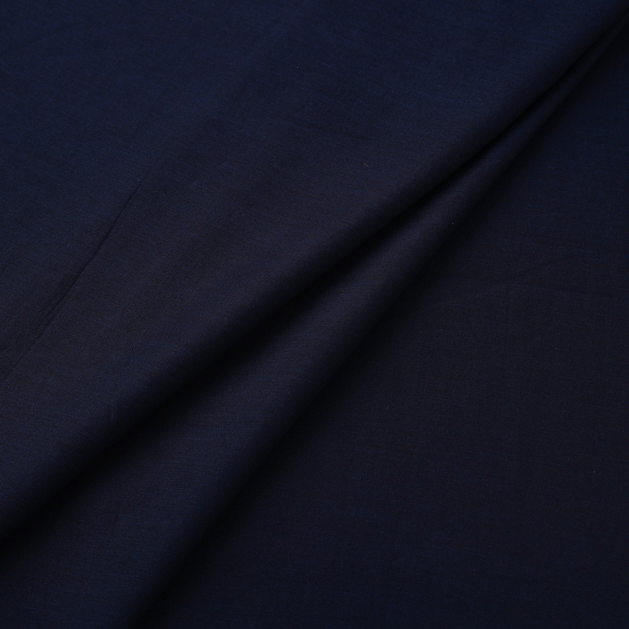 Blue - Cotton Plain Fabric 14 - Image 2
