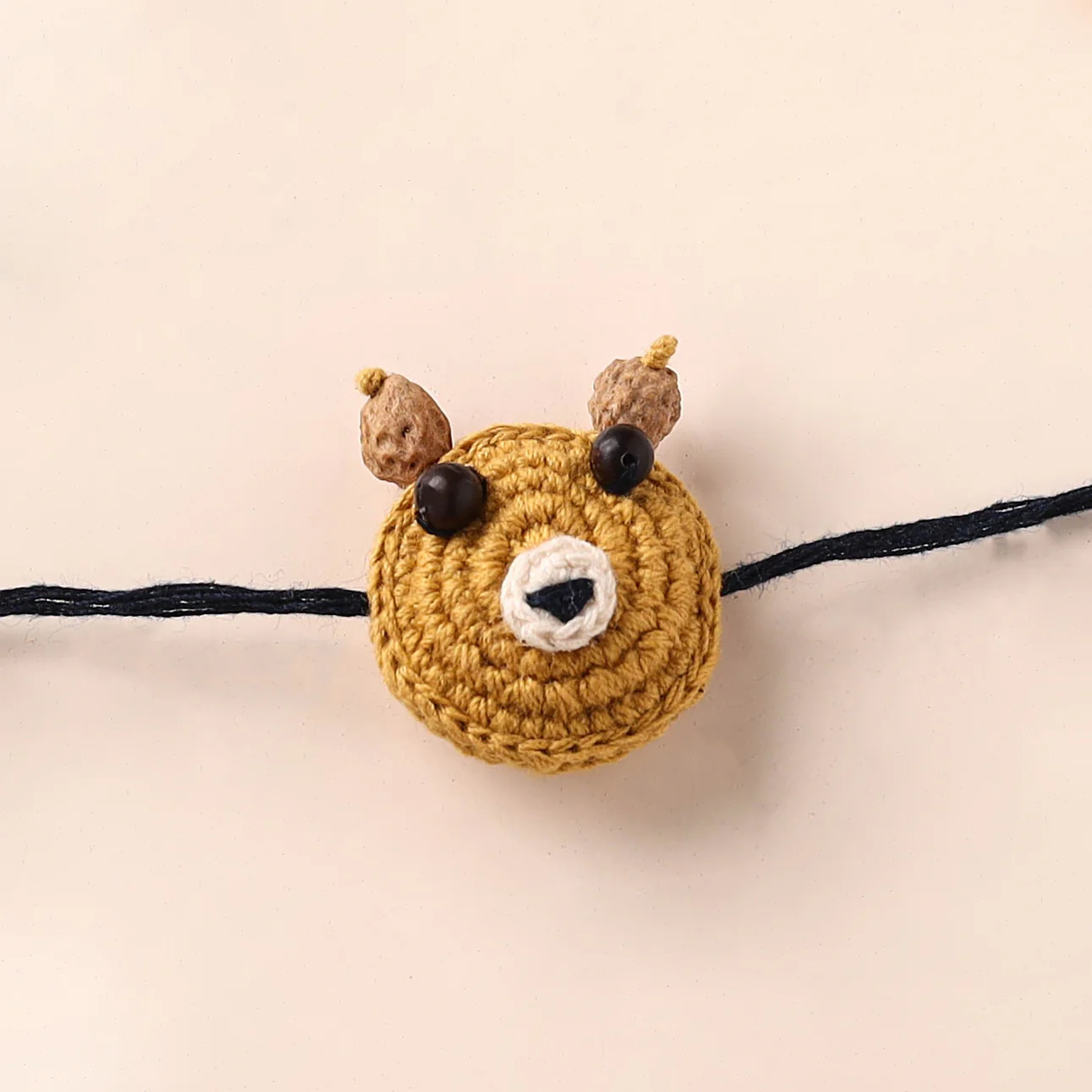 Dog Face - Handmade Eco-Friendly Plantable Seed Rakhi 10 - Image 3