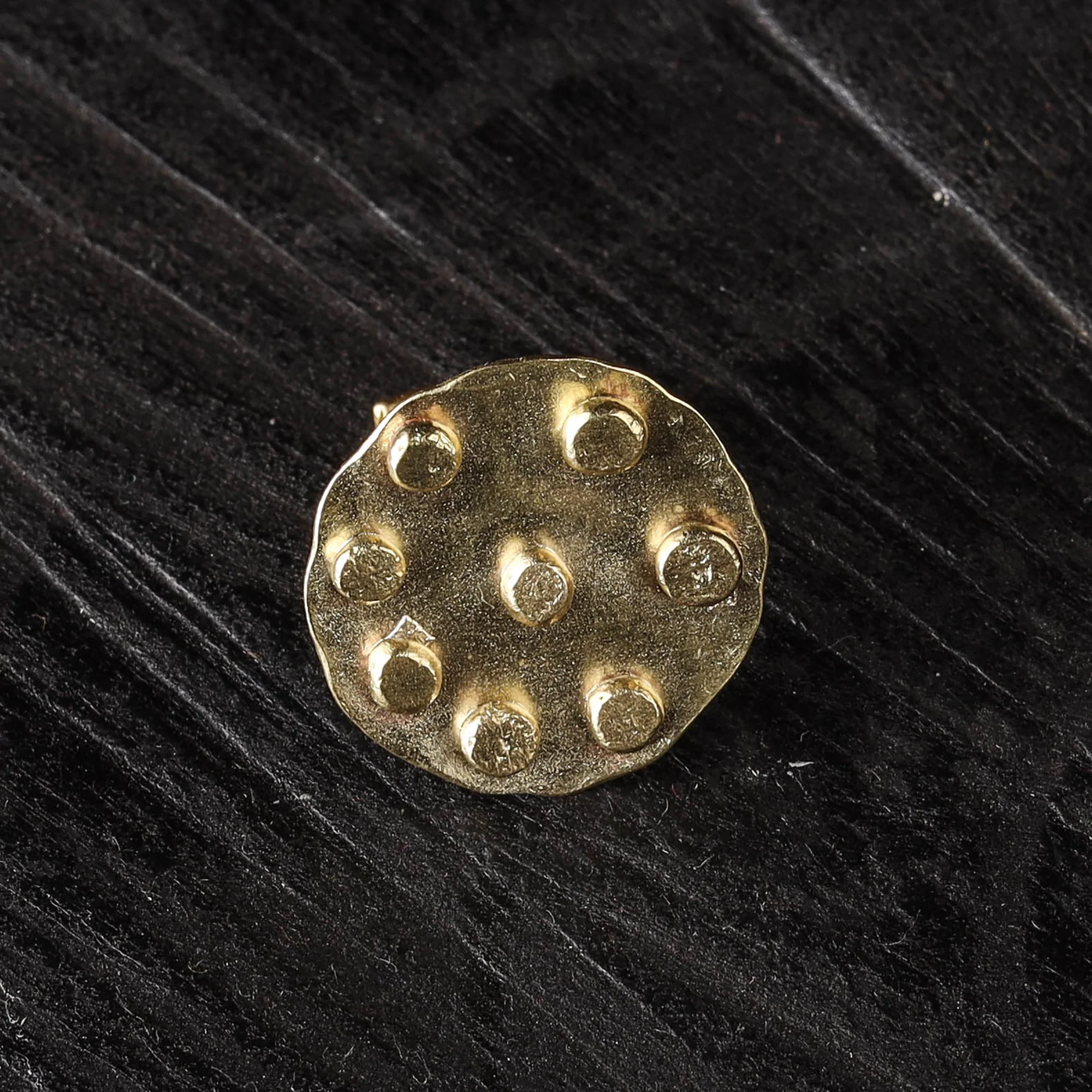 Yellow - Dokra Brass Handcrafted Ring (Adjustable) 13 - Image 2