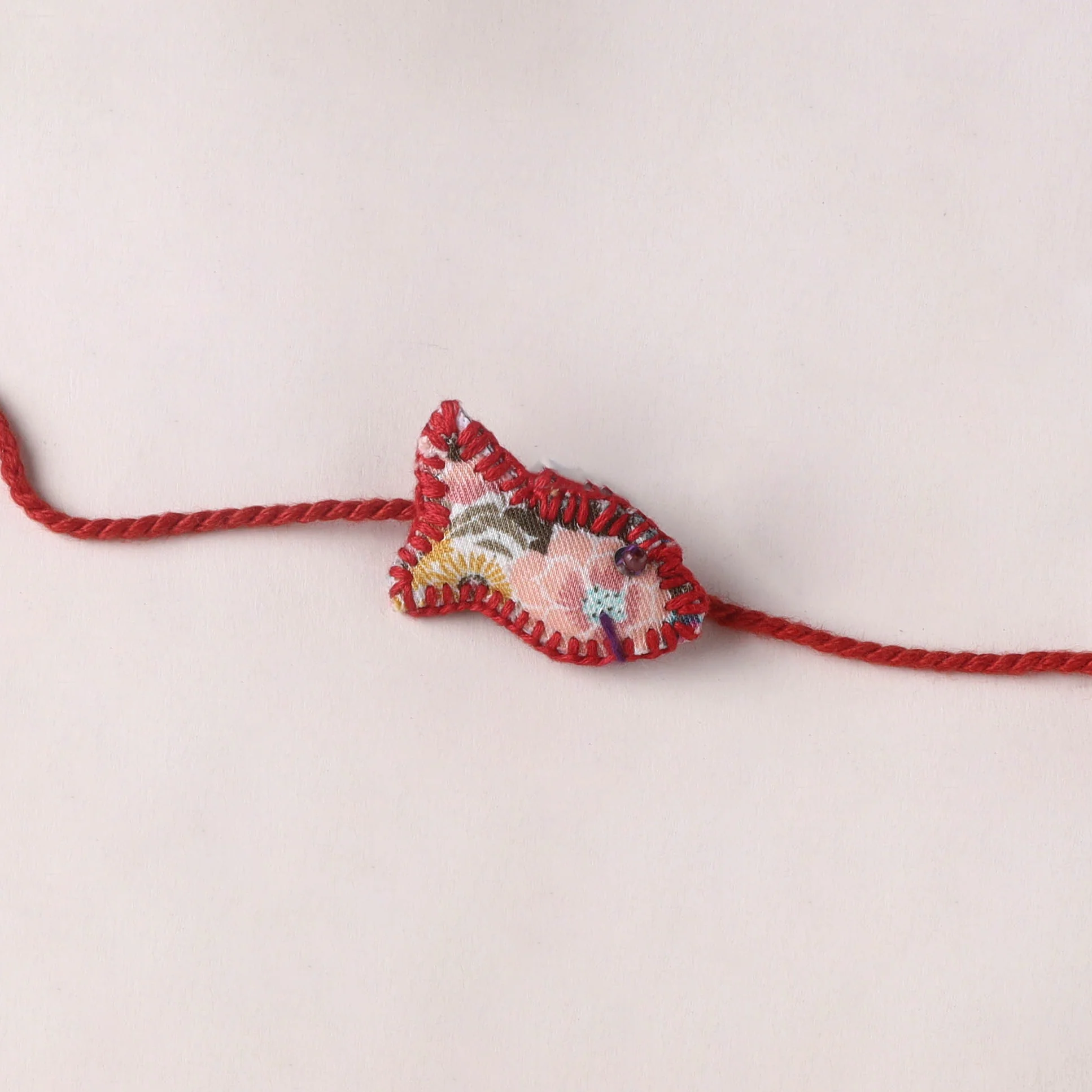 Fish - Handmade Threadwork Kids Rakhi (Assorted) 22 - Image 2
