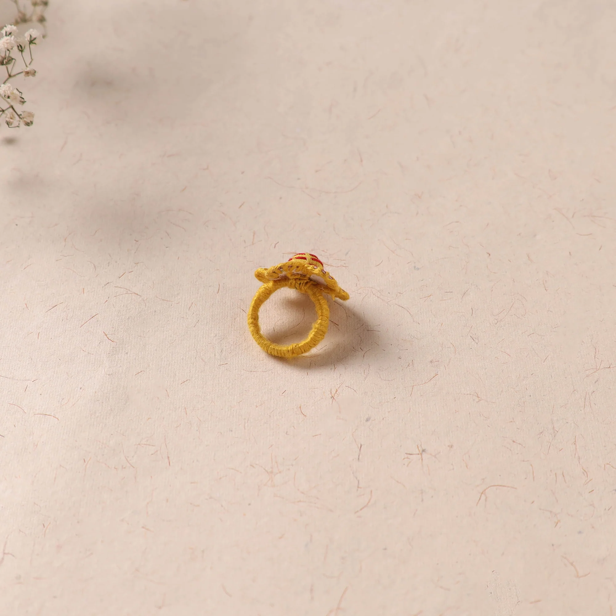 Flower - Handmade Fab Artwork Ring 28 - Image 3