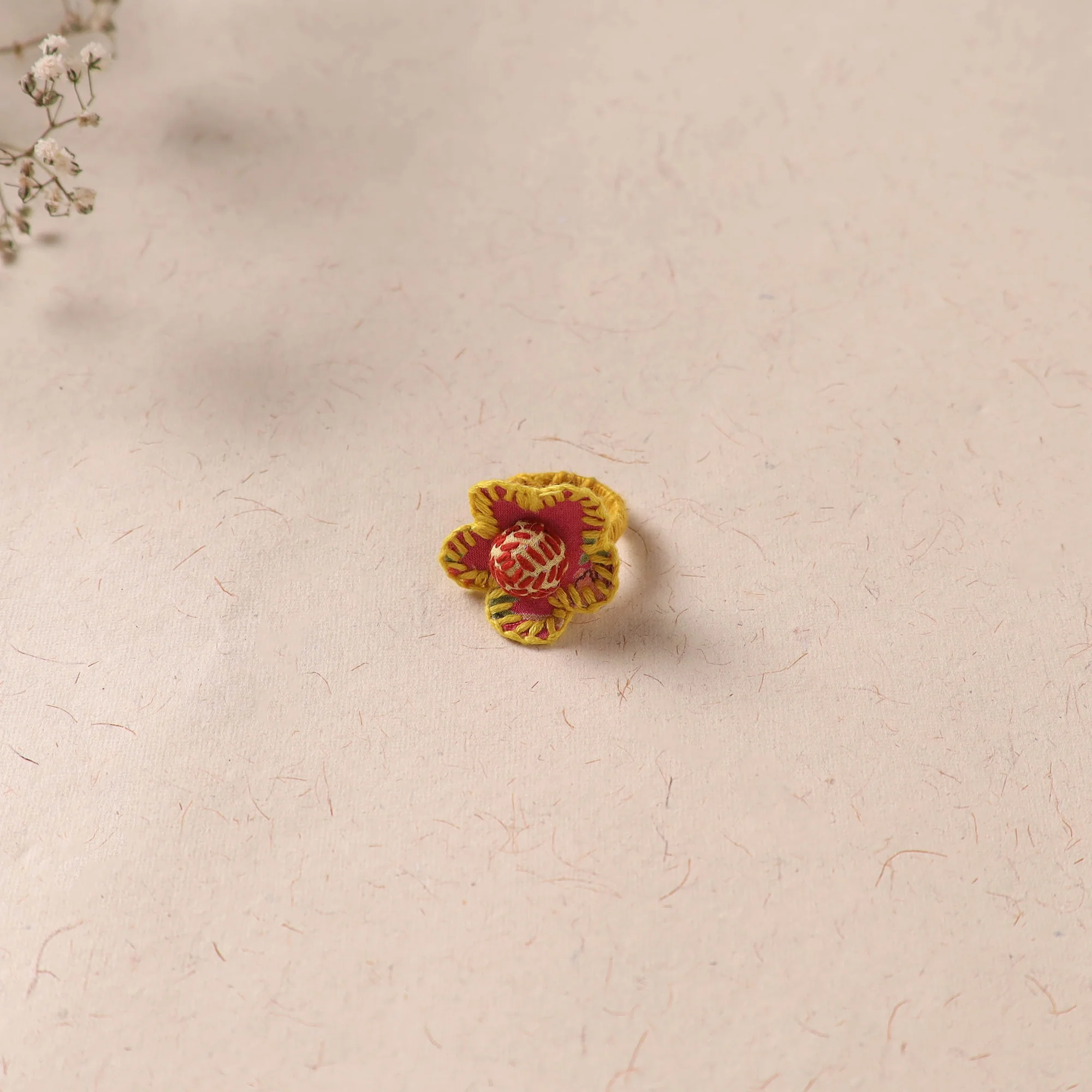 Flower - Handmade Fab Artwork Ring 29