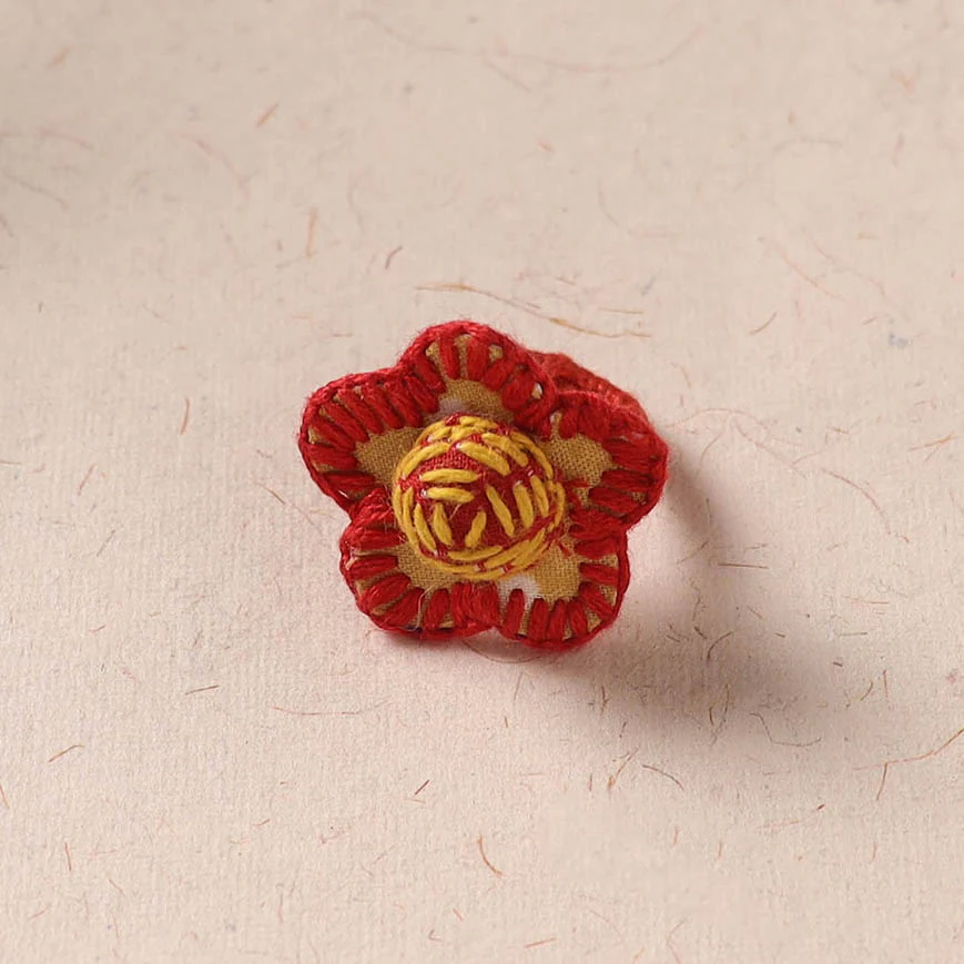 Flower - Handmade Fab Artwork Ring 30 - Image 2