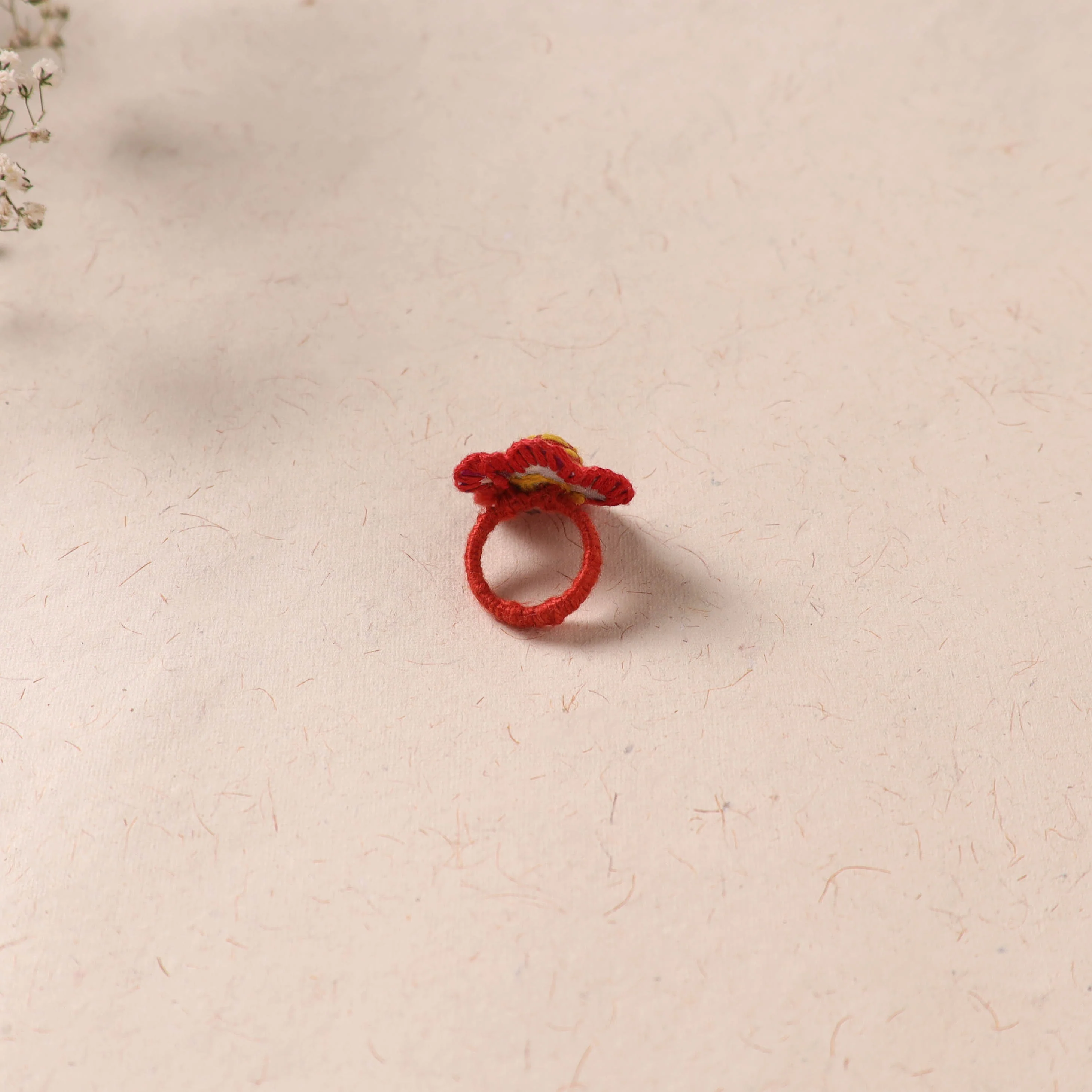 Flower - Handmade Fab Artwork Ring 30 - Image 3