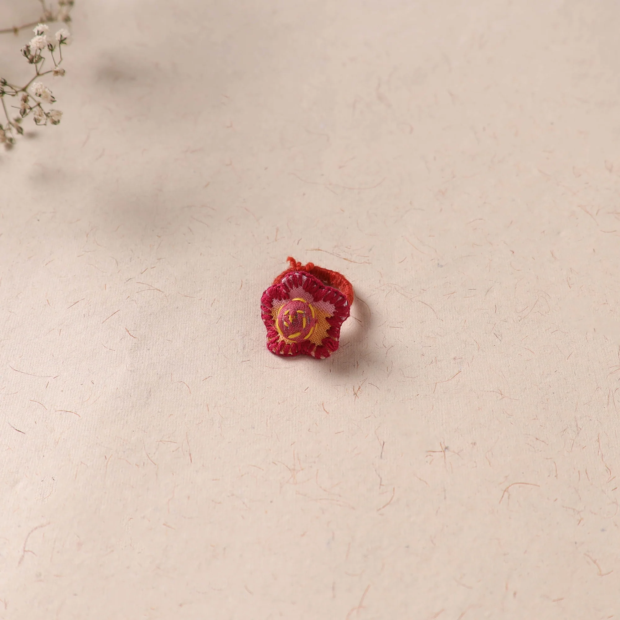 Flower - Handmade Fab Artwork Ring 35
