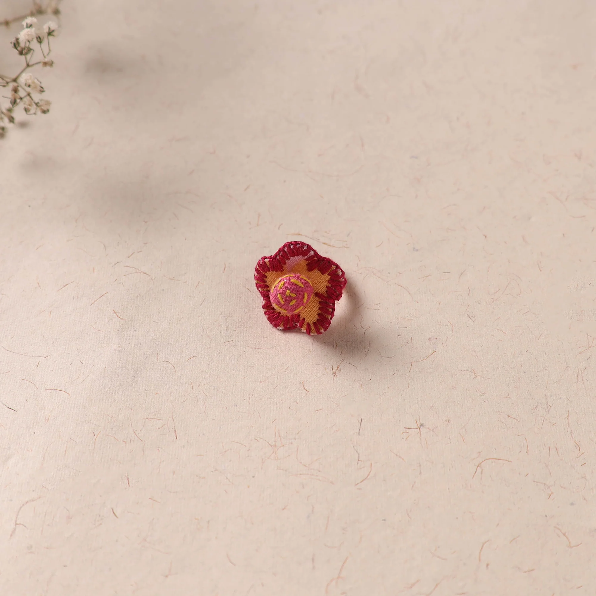 Flower - Handmade Fab Artwork Ring 36