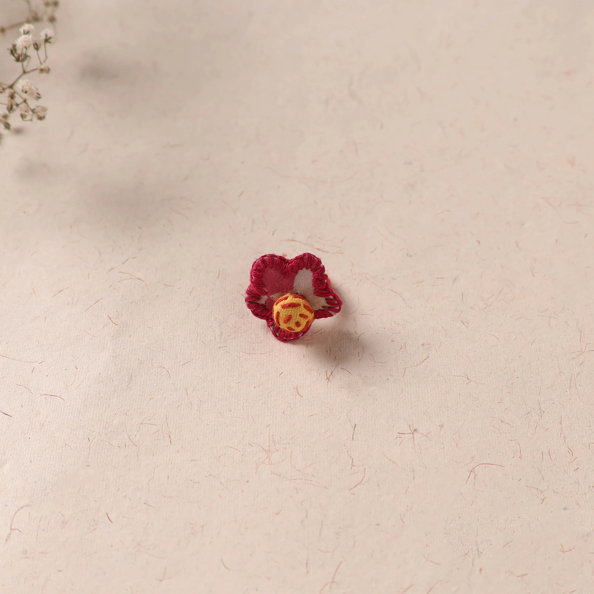 Flower - Handmade Fab Artwork Ring 37