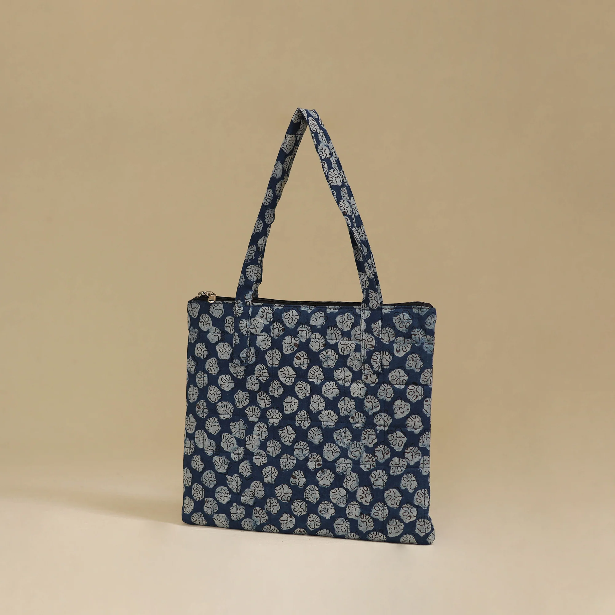 Handcrafted Cotton Quilted Handbag 26 - Image 2