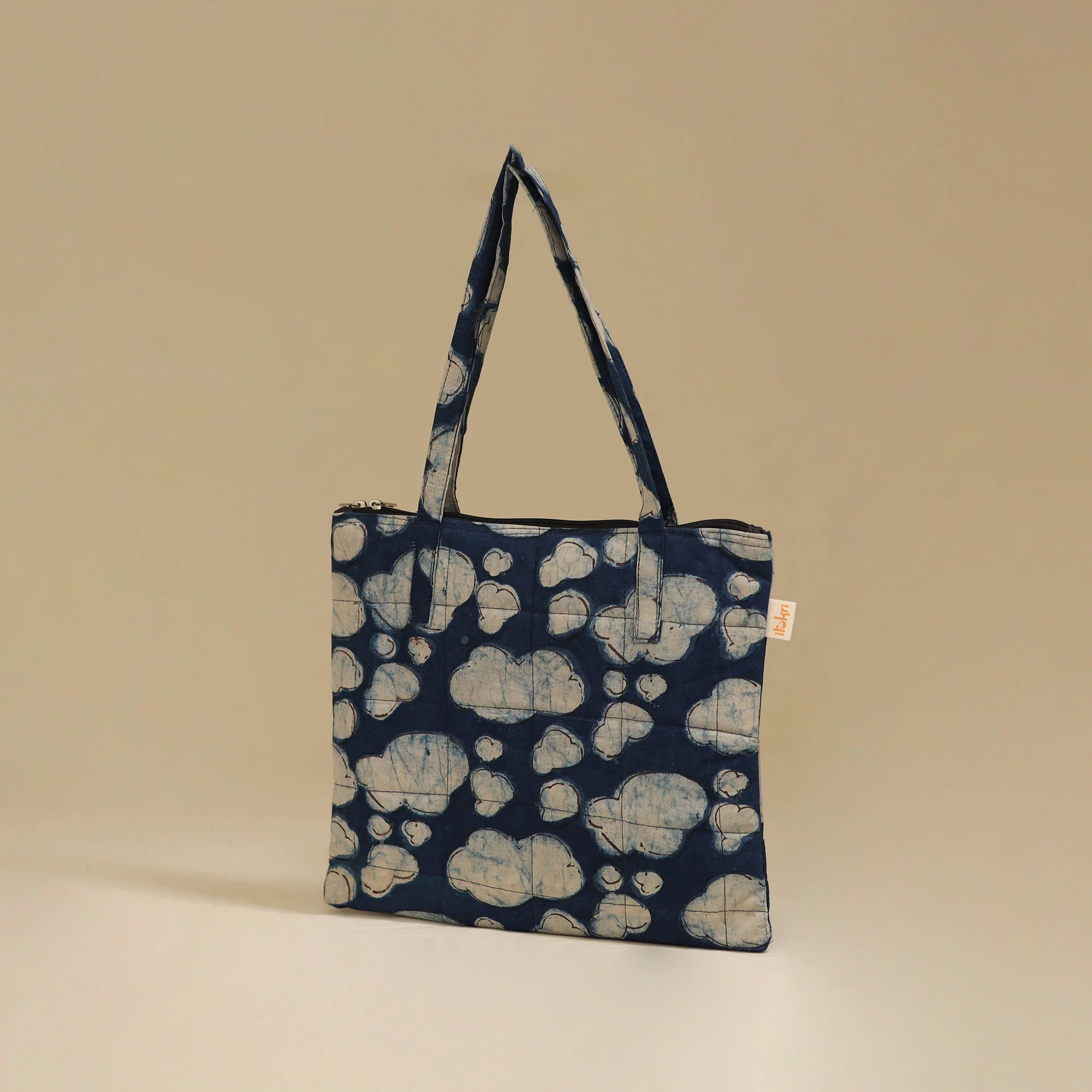 Handcrafted Cotton Quilted Handbag 30 - Image 2