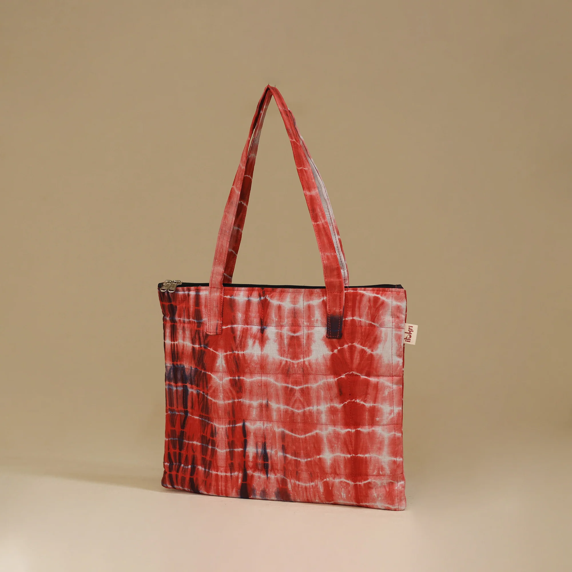Handcrafted Cotton Quilted Handbag 33 - Image 2