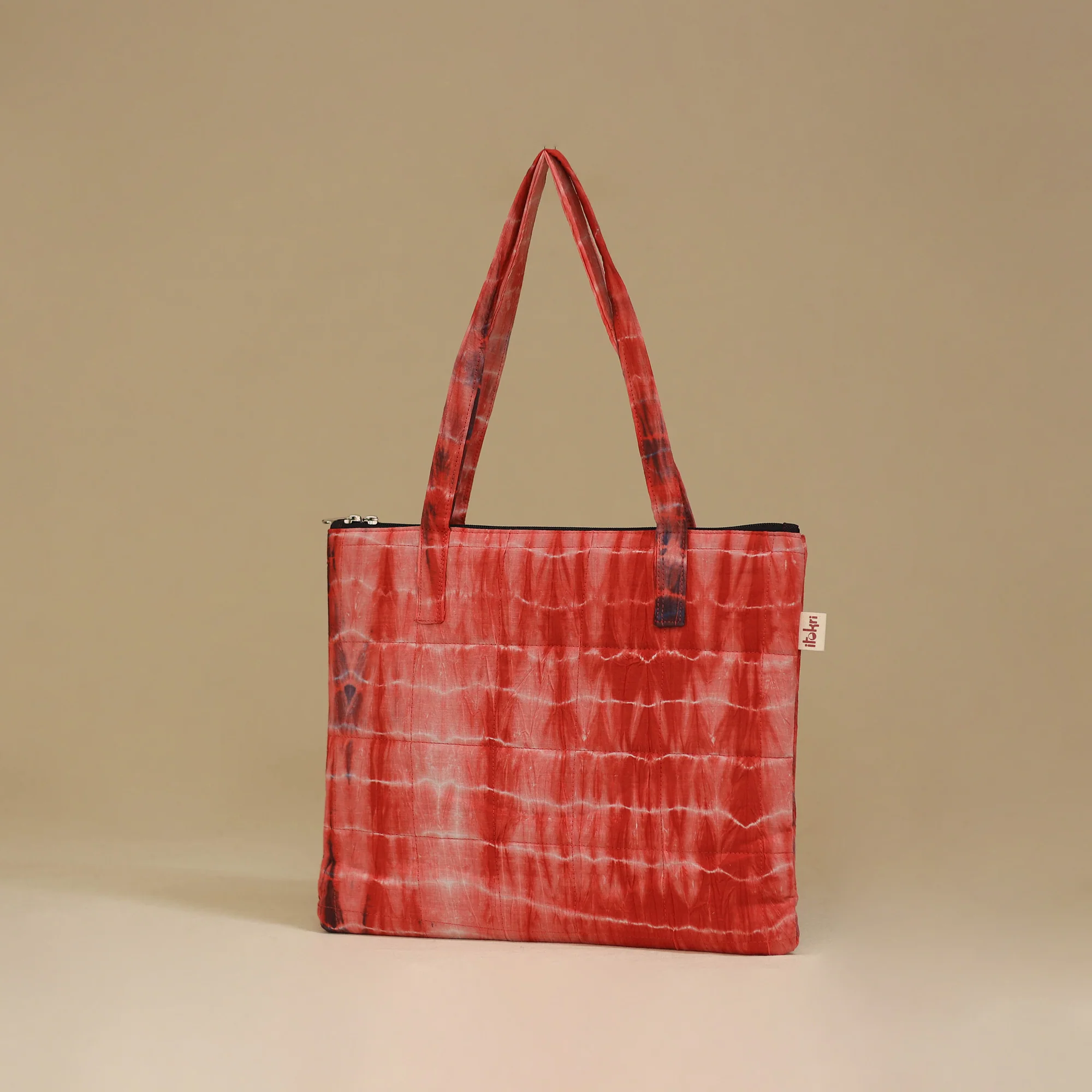 Handcrafted Cotton Quilted Handbag 43 - Image 2