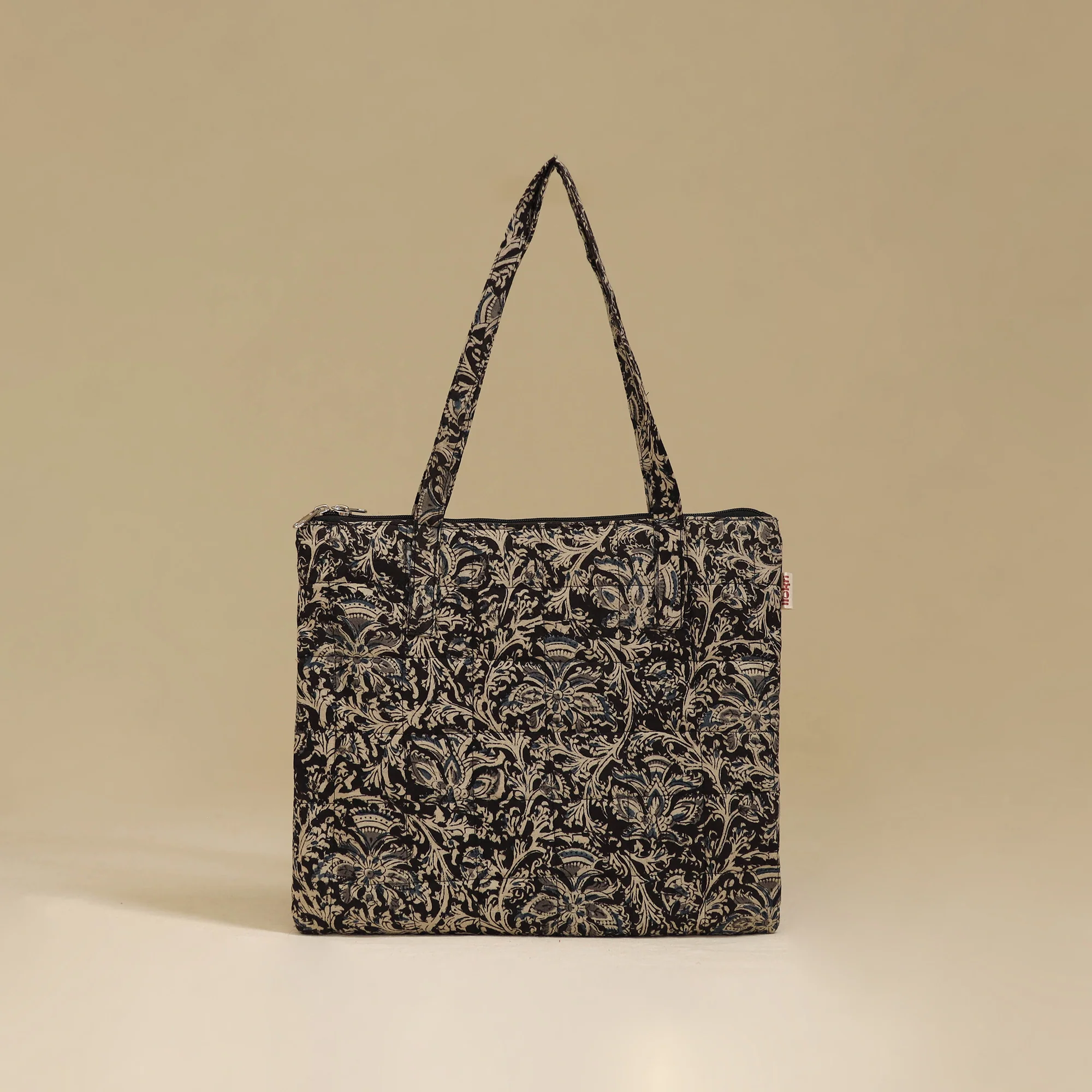Handcrafted Cotton Quilted Handbag 45
