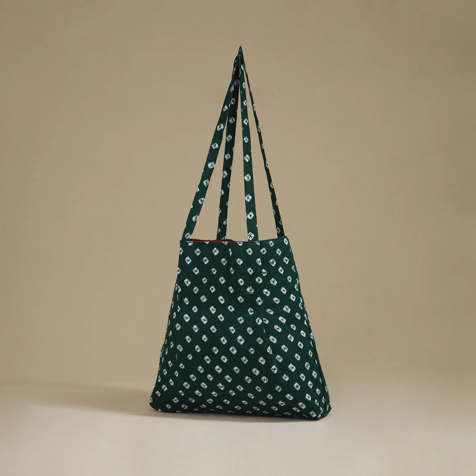 Handcrafted Fabric Jhola Bag 07 - Image 2