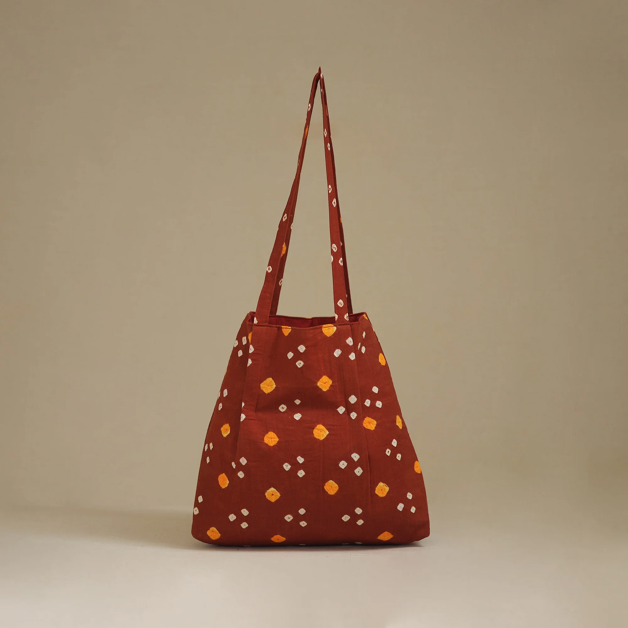 Handcrafted Fabric Jhola Bag 11