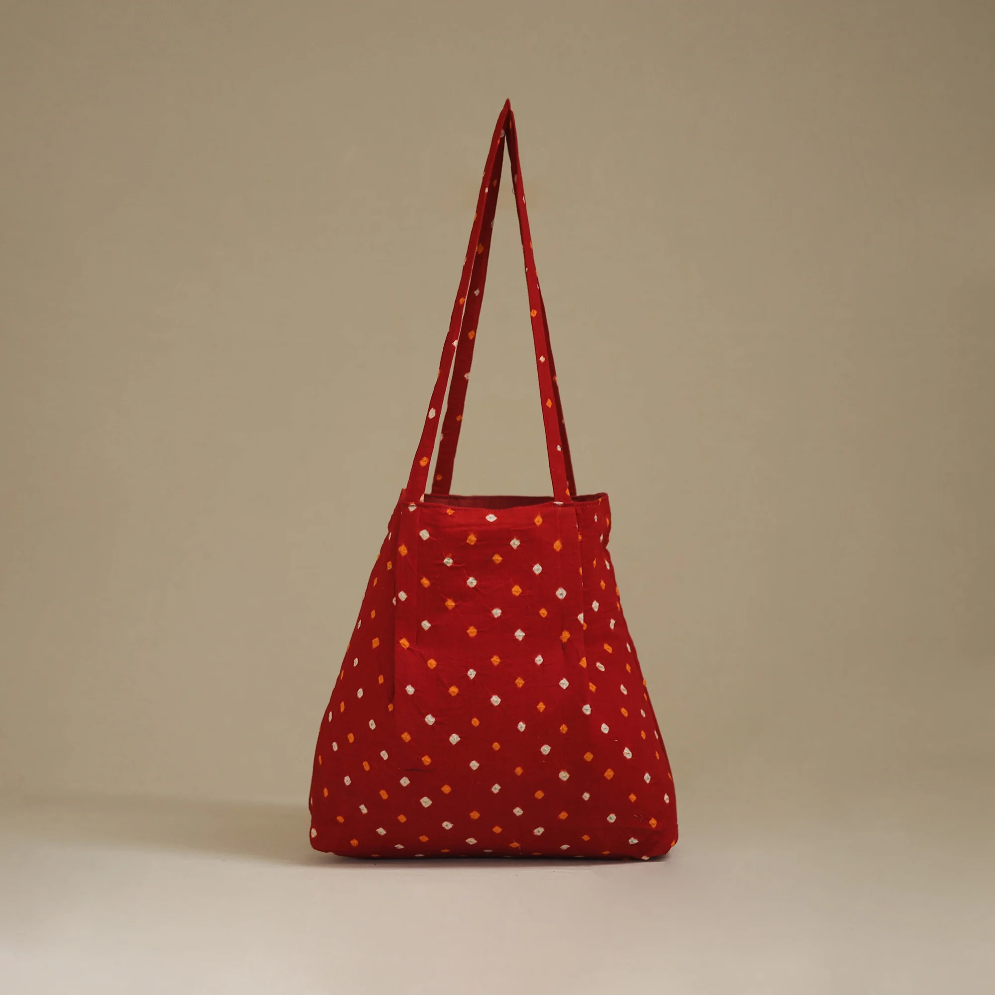 Handcrafted Fabric Jhola Bag 12