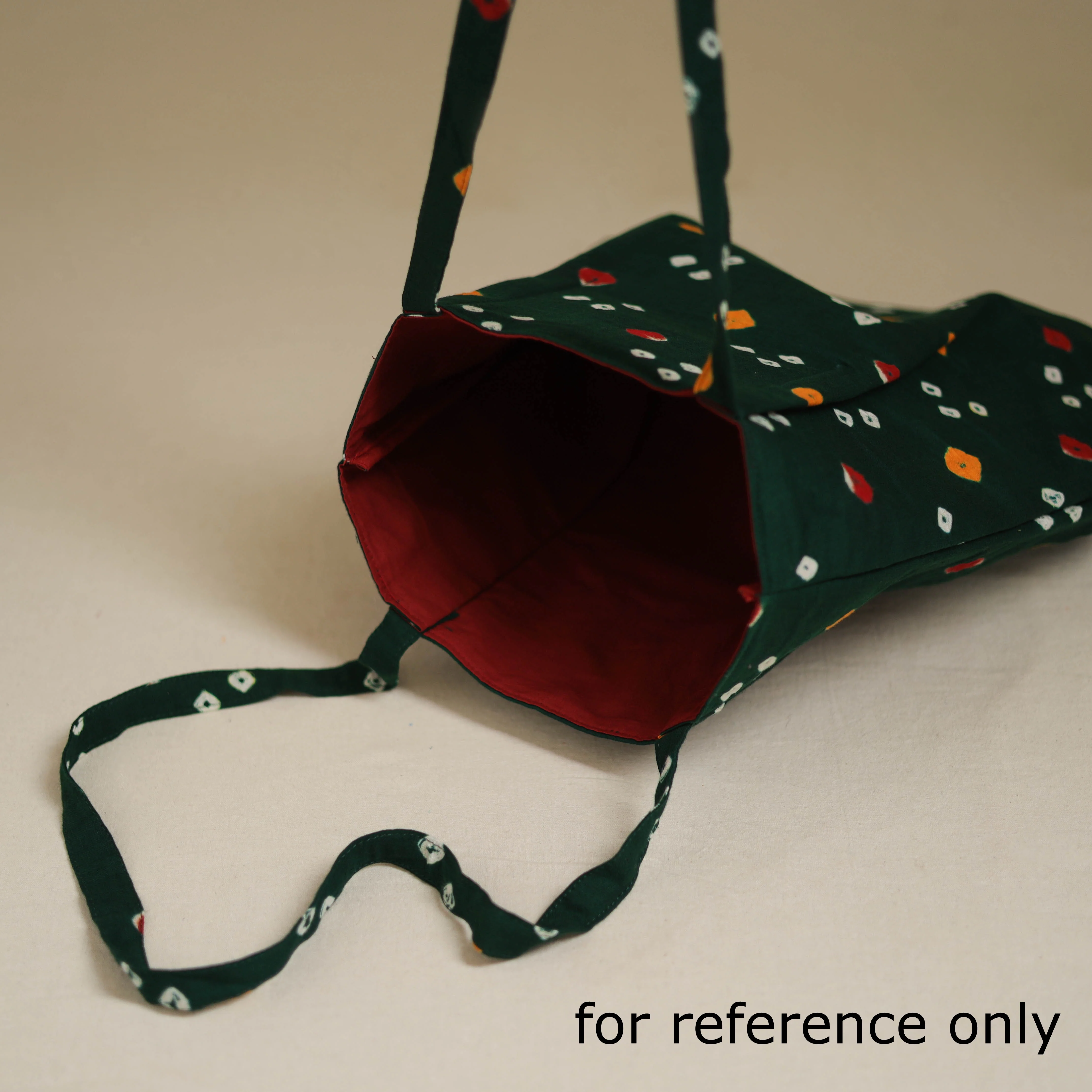 Handcrafted Fabric Jhola Bag 12 - Image 3
