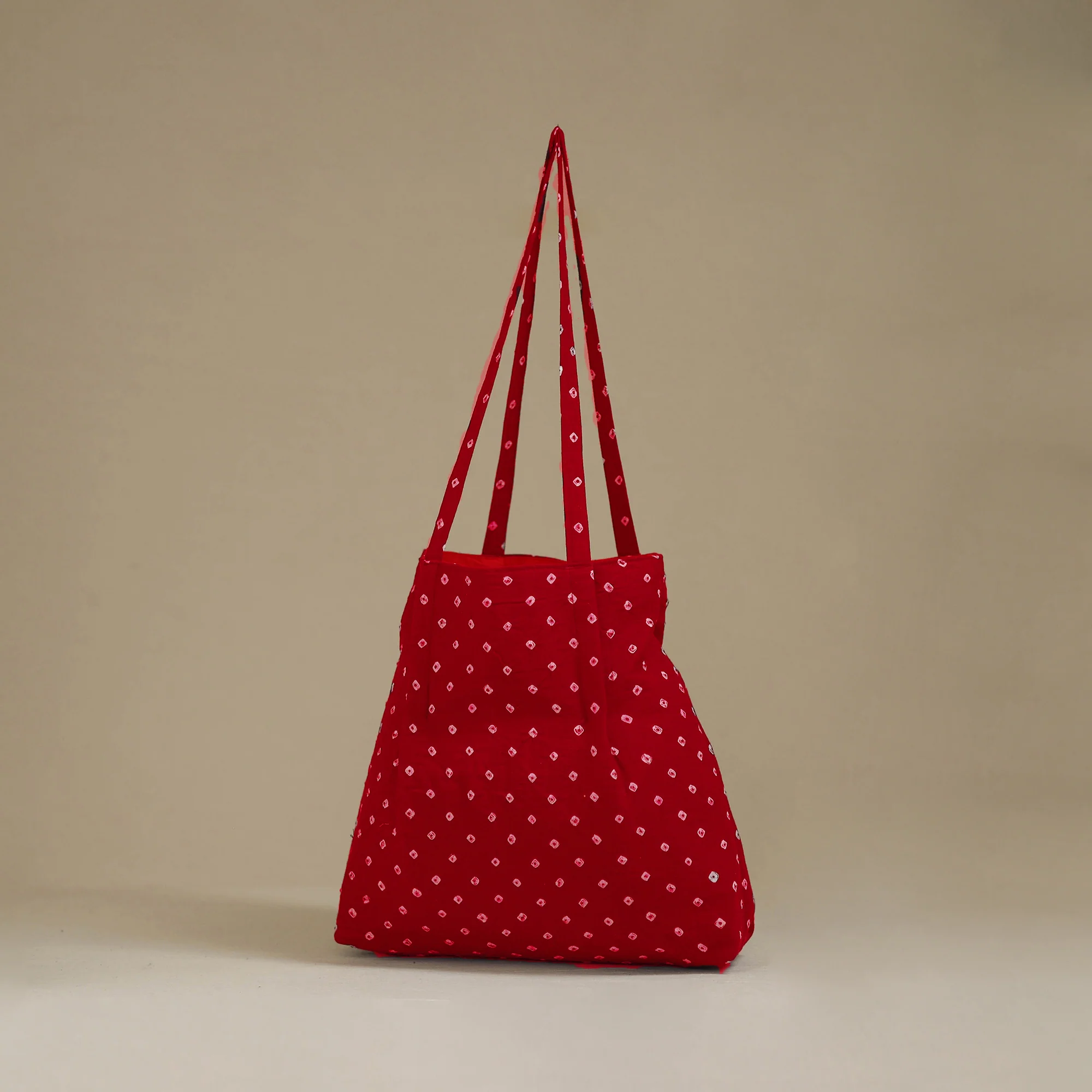 Handcrafted Fabric Jhola Bag 14 - Image 2