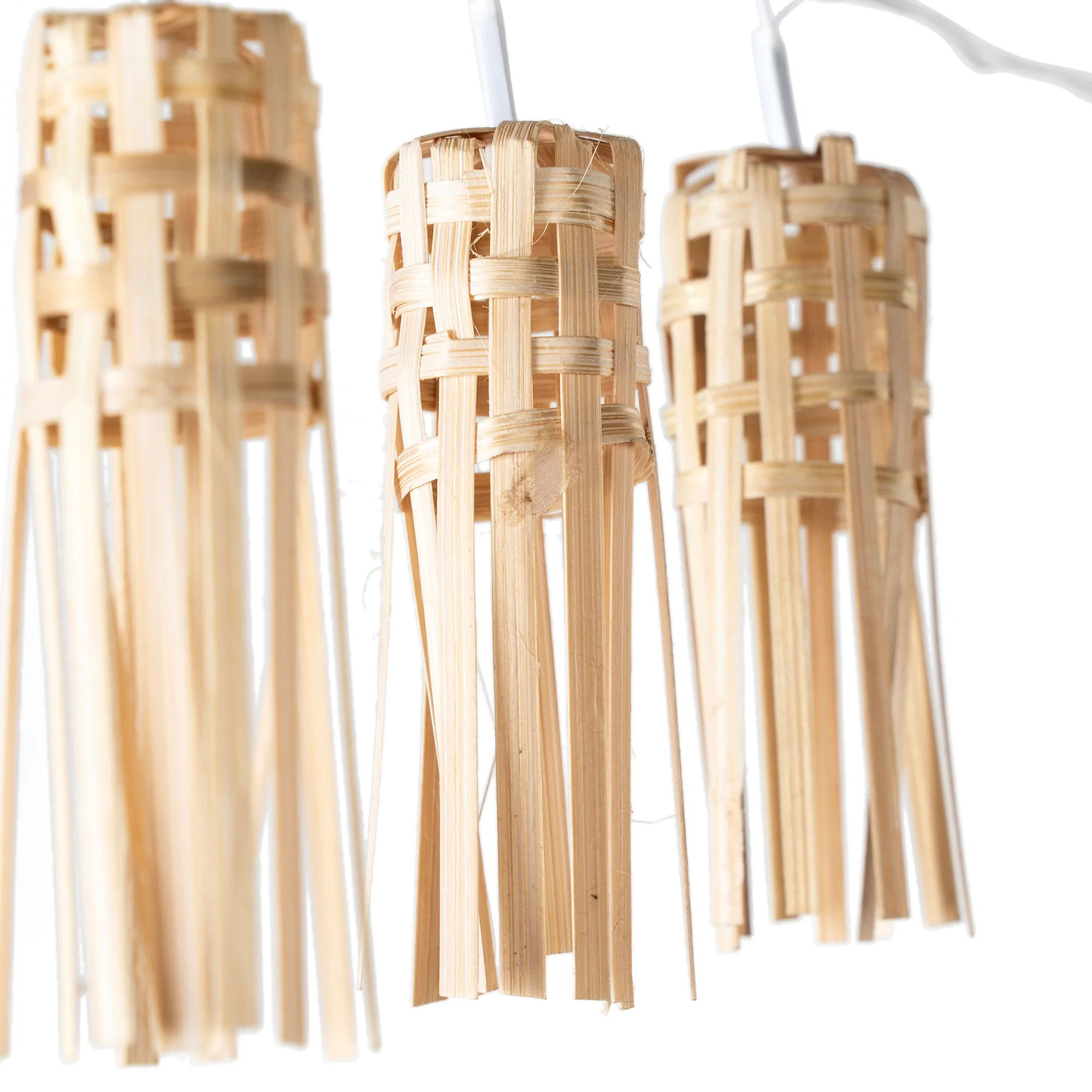 Handcrafted Frill Bamboo String Light (3M) - Image 5