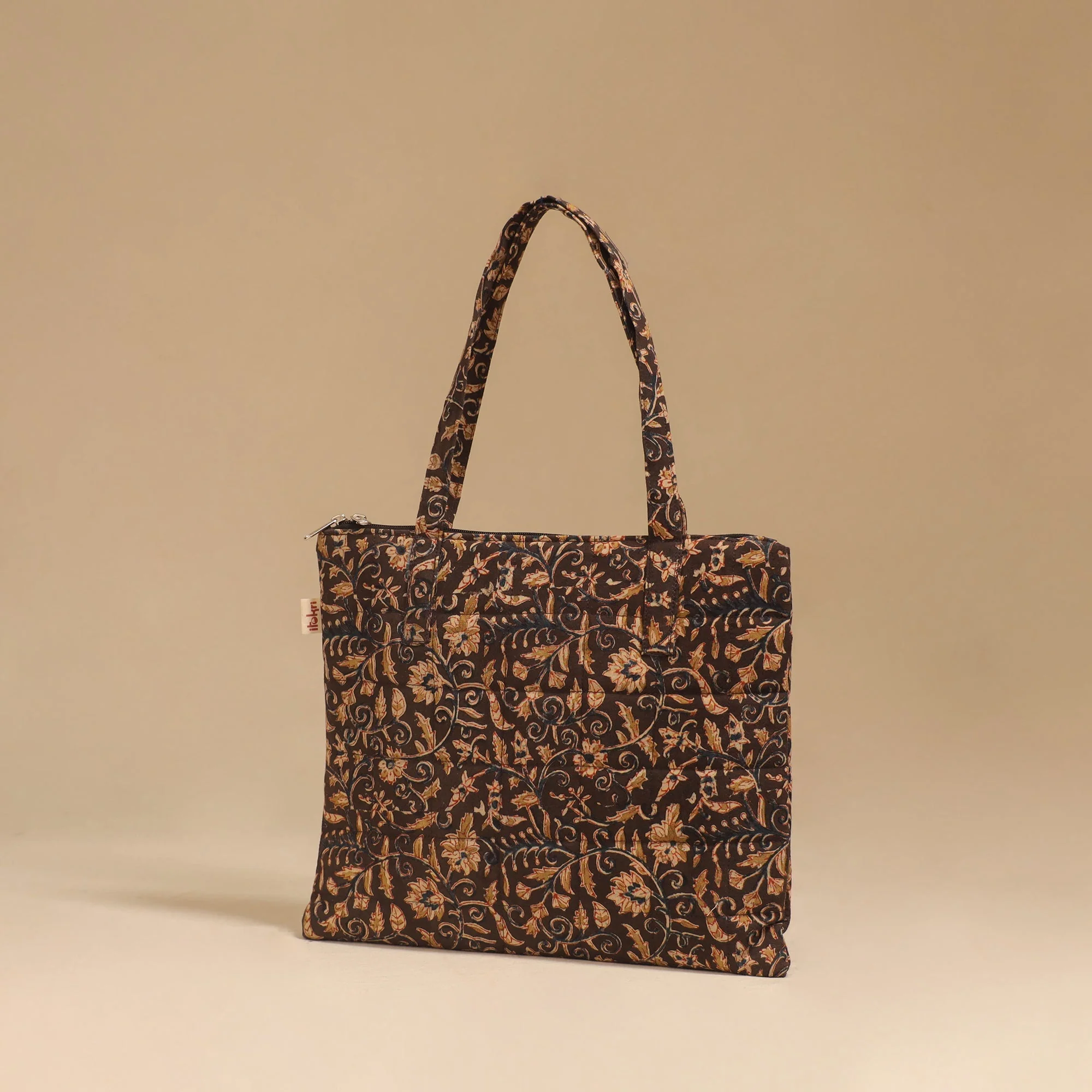 Black - Handcrafted Quilted Handbag 21 - Image 2