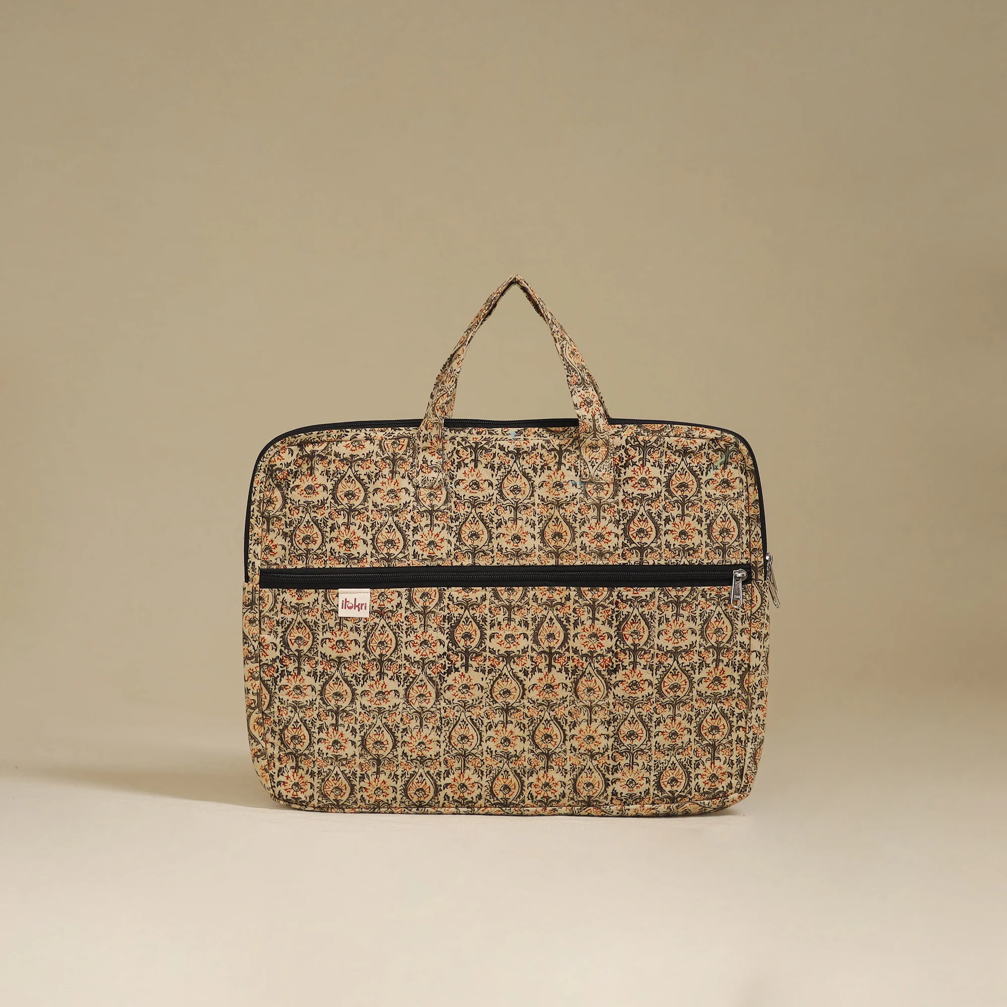 Handcrafted Quilted Laptop Bag 08