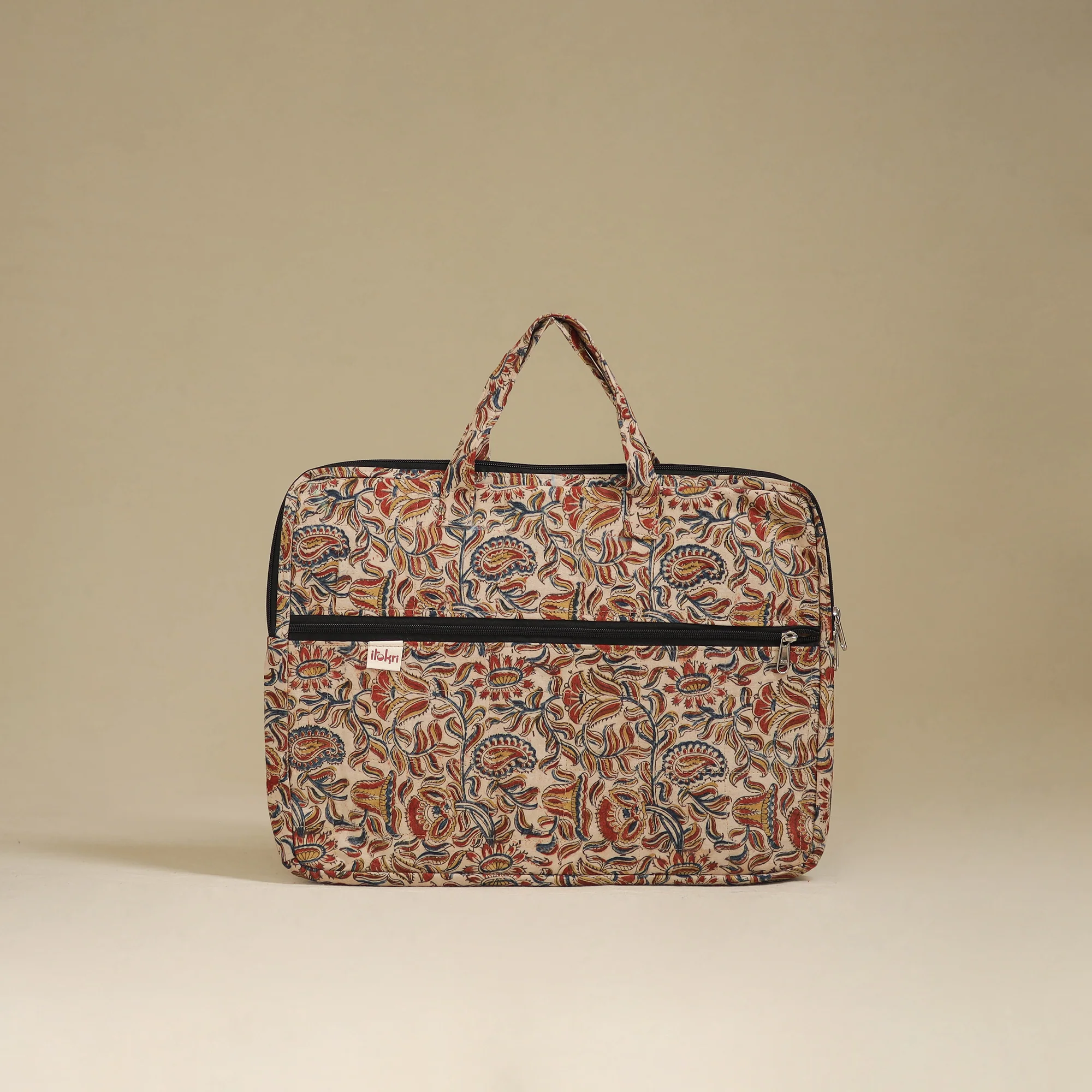 Handcrafted Quilted Laptop Bag 10