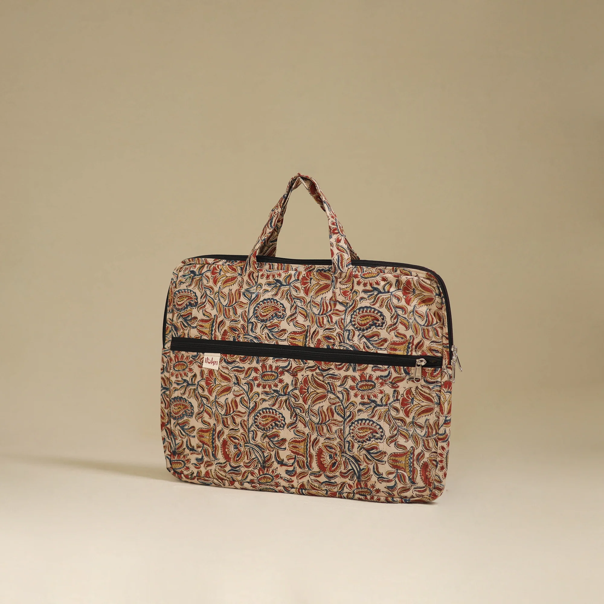 Handcrafted Quilted Laptop Bag 10 - Image 2