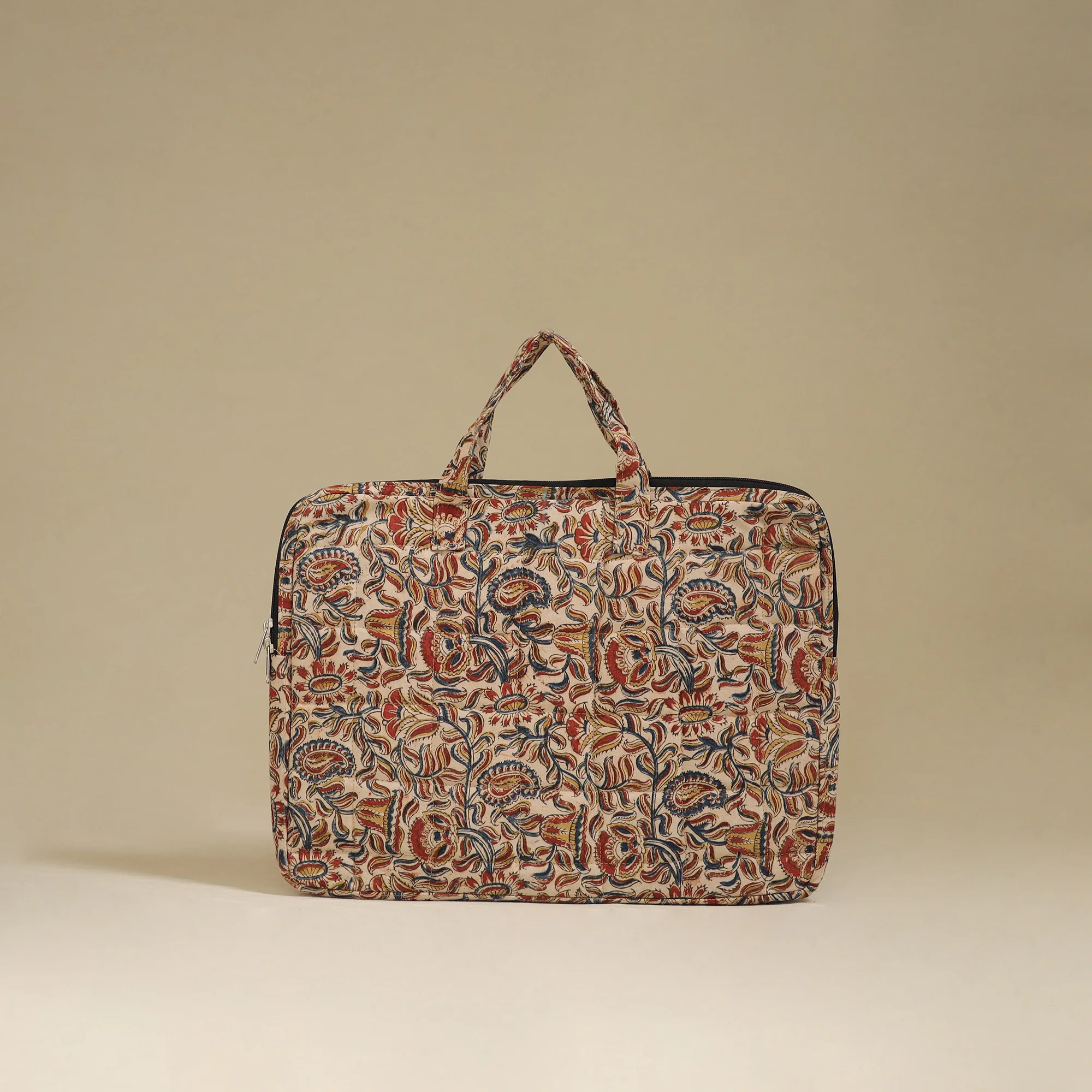 Handcrafted Quilted Laptop Bag 10 - Image 3