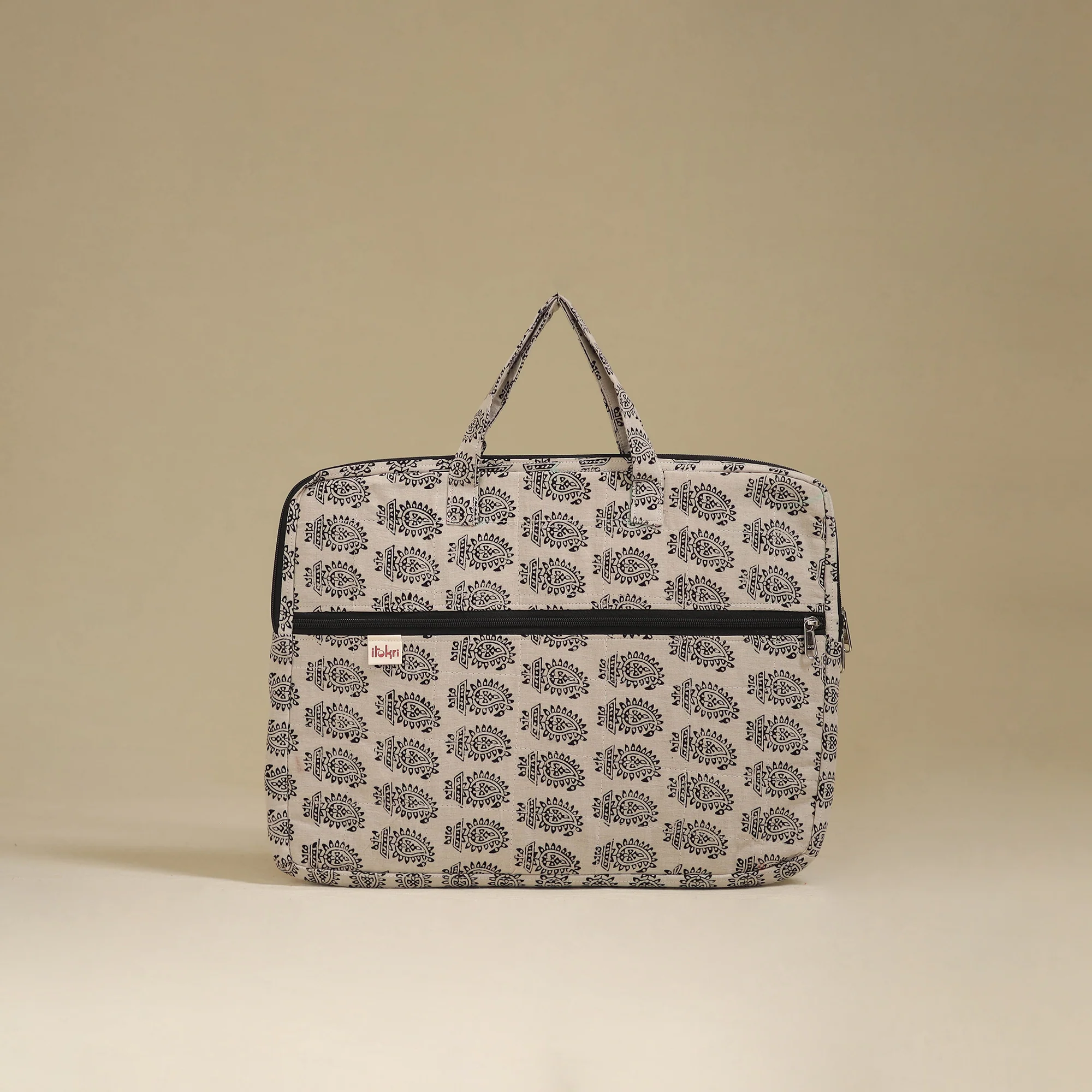 Handcrafted Quilted Laptop Bag 14