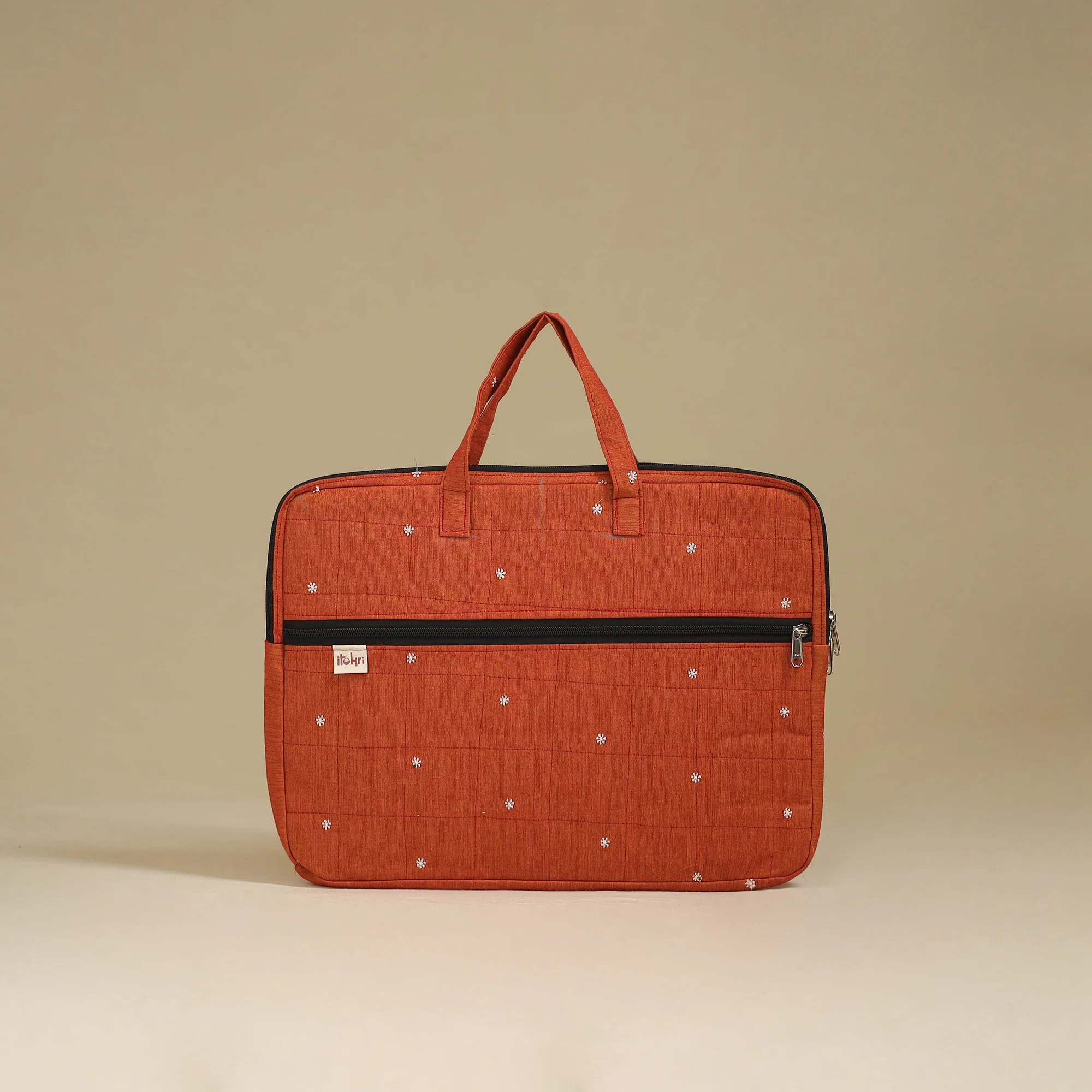 Handcrafted Quilted Laptop Bag 18