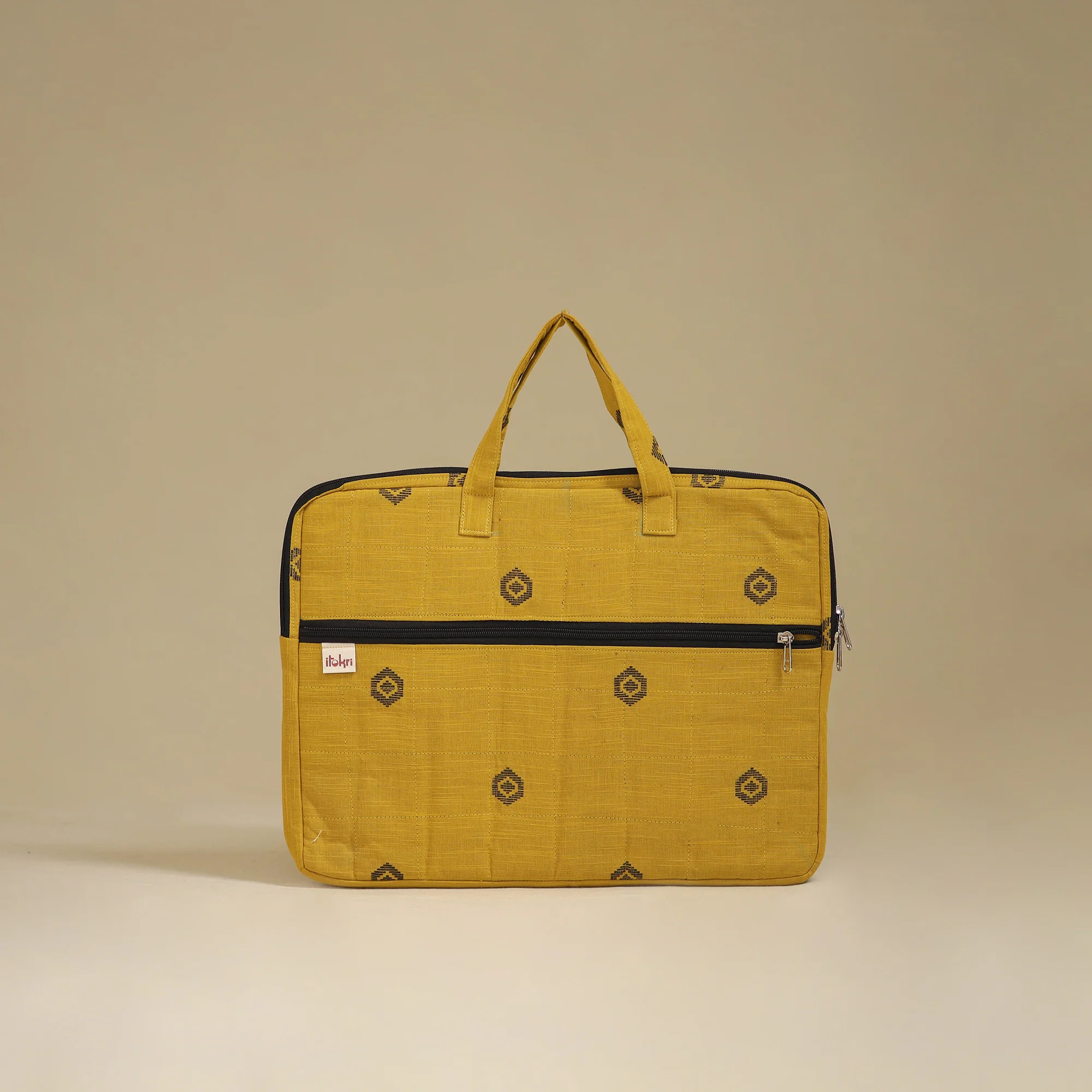Handcrafted Quilted Laptop Bag 21