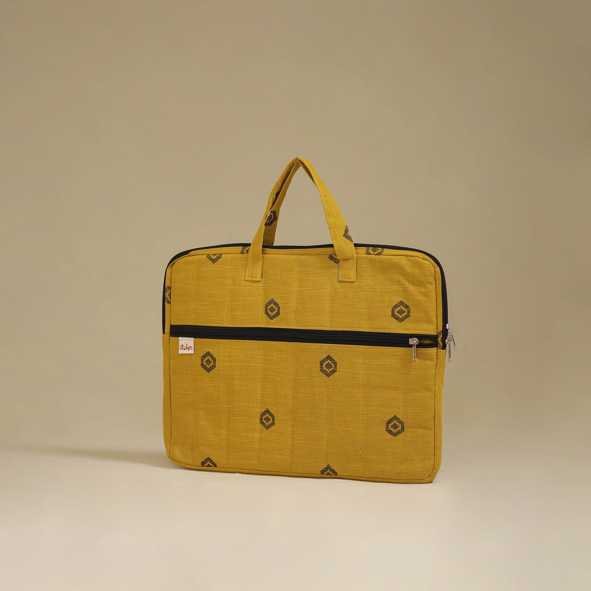 Handcrafted Quilted Laptop Bag 21 - Image 2
