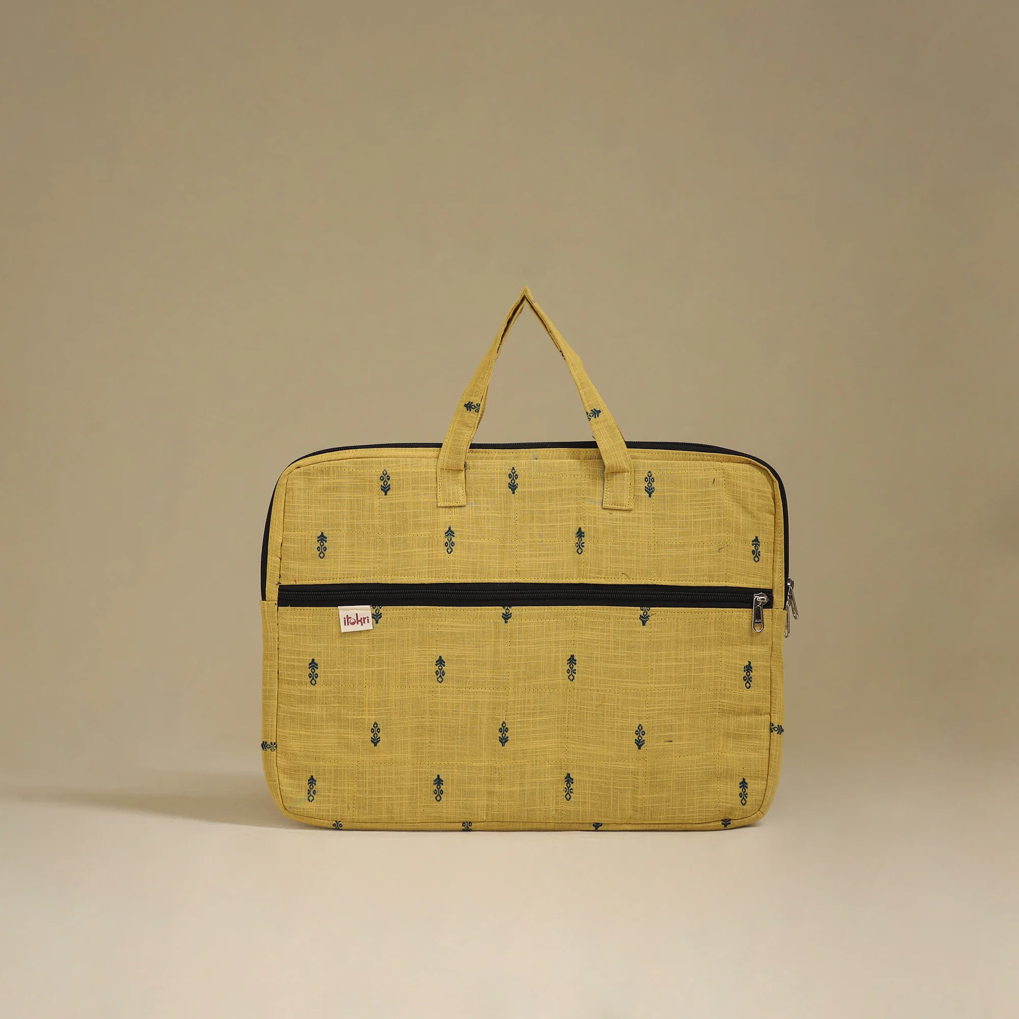 Handcrafted Quilted Laptop Bag 26