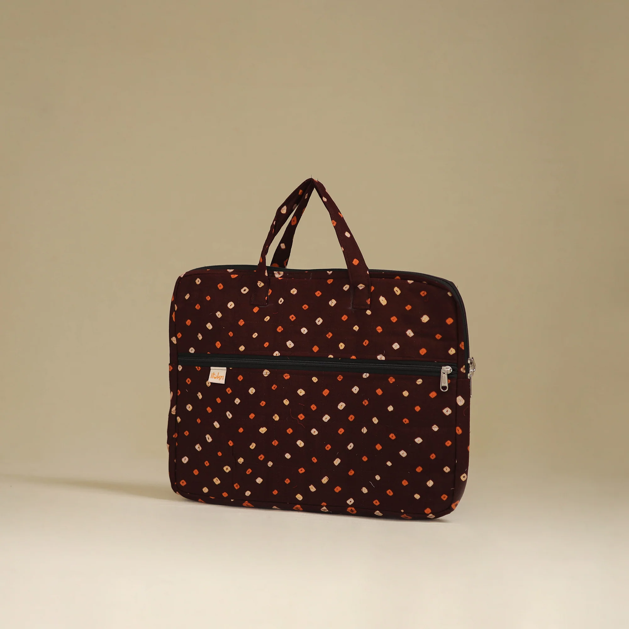 Handcrafted Quilted Laptop Bag 28 - Image 2